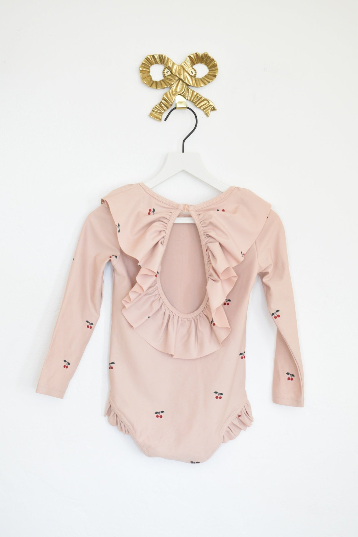 Konges Slojd Cherry Ruffle Swimsuit / 2T 