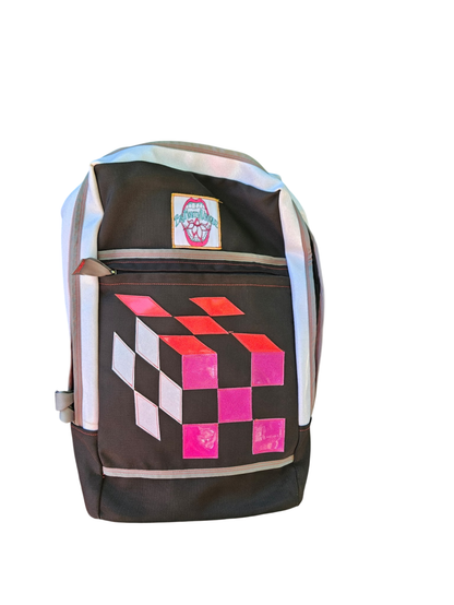 3D Cube Backpack