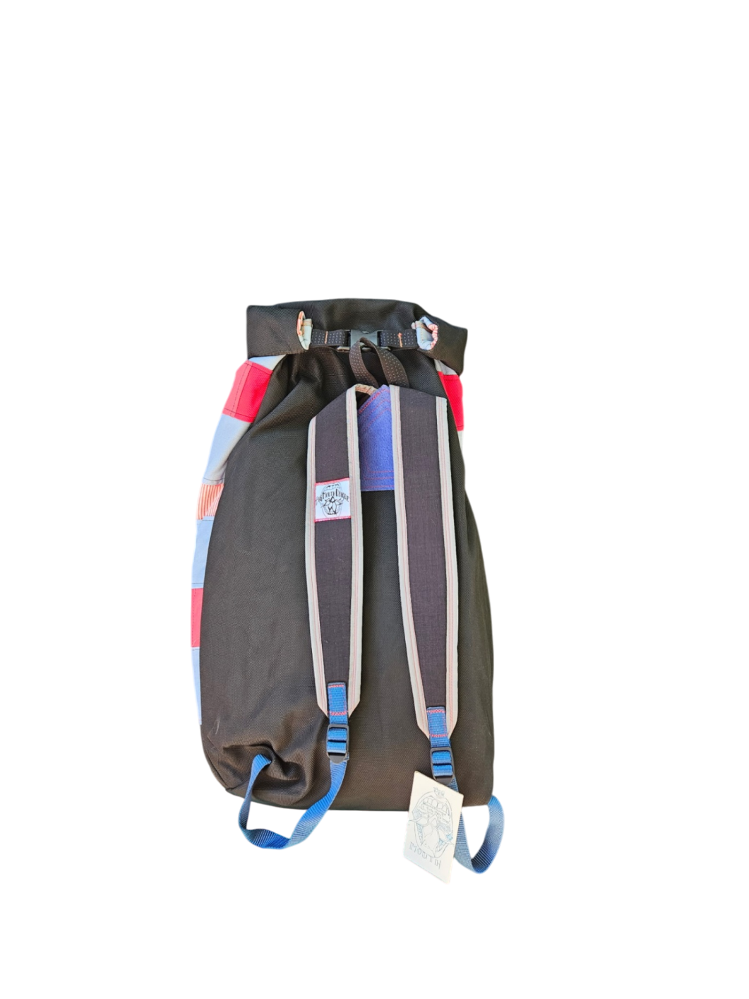 Patchwork Rolltop Backpack 