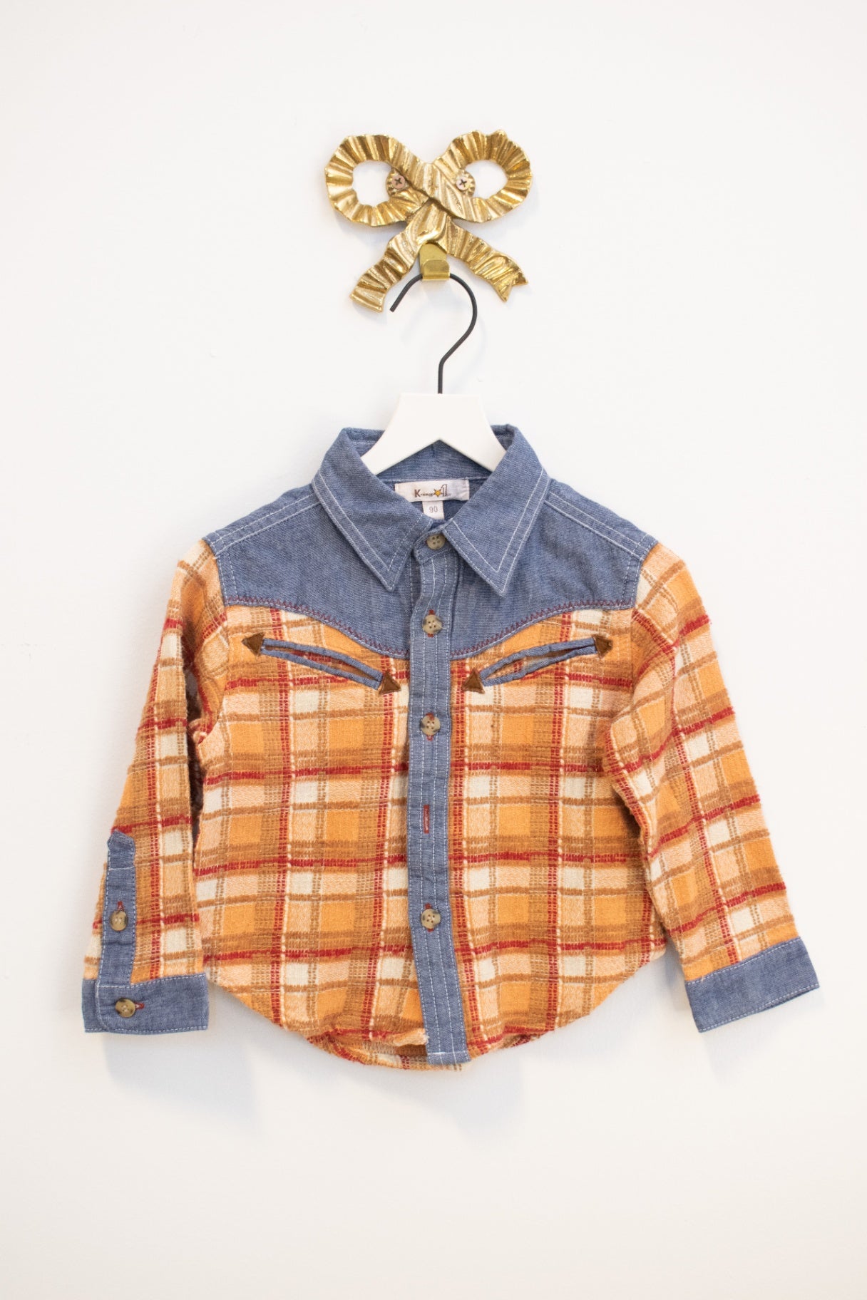 vintage Western Button Down / 2T