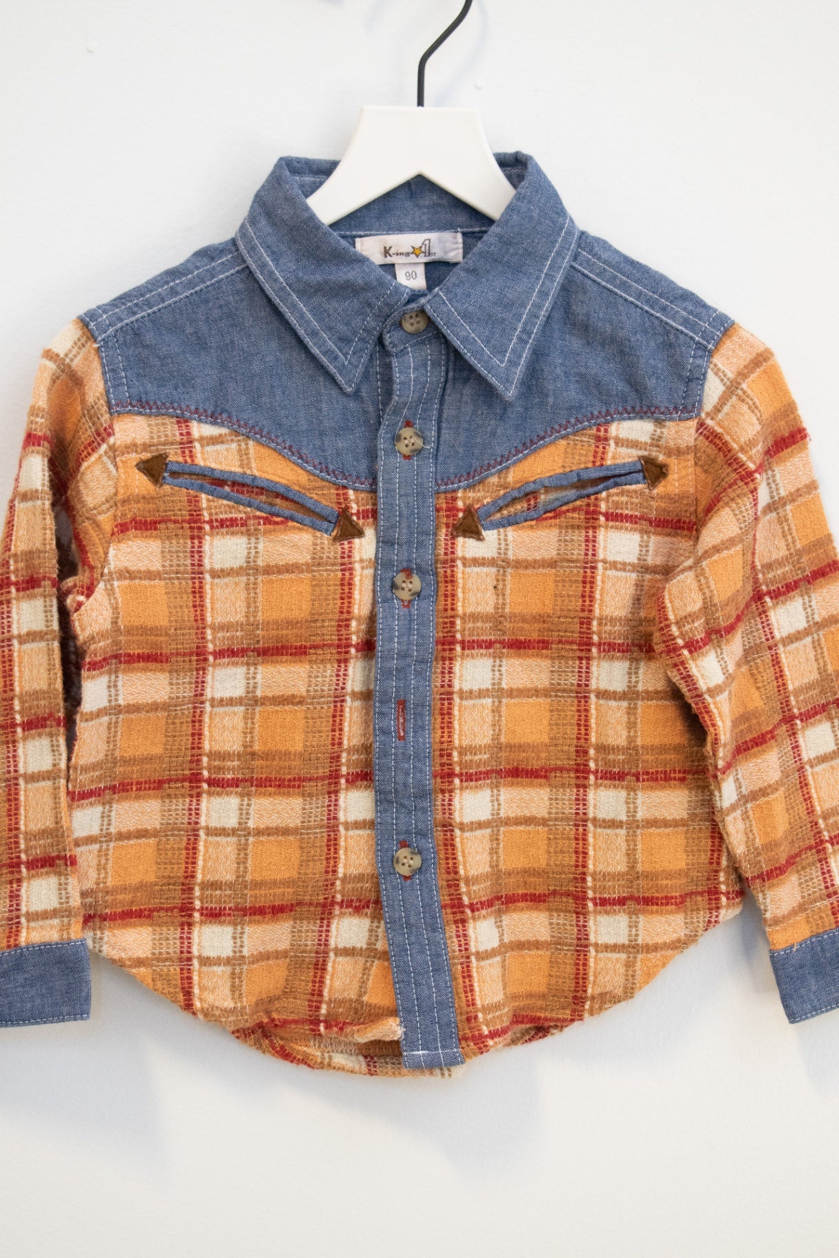 vintage Western Button Down / 2T