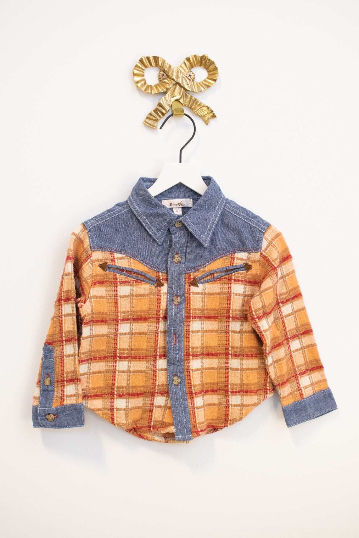 vintage Western Button Down / 2T