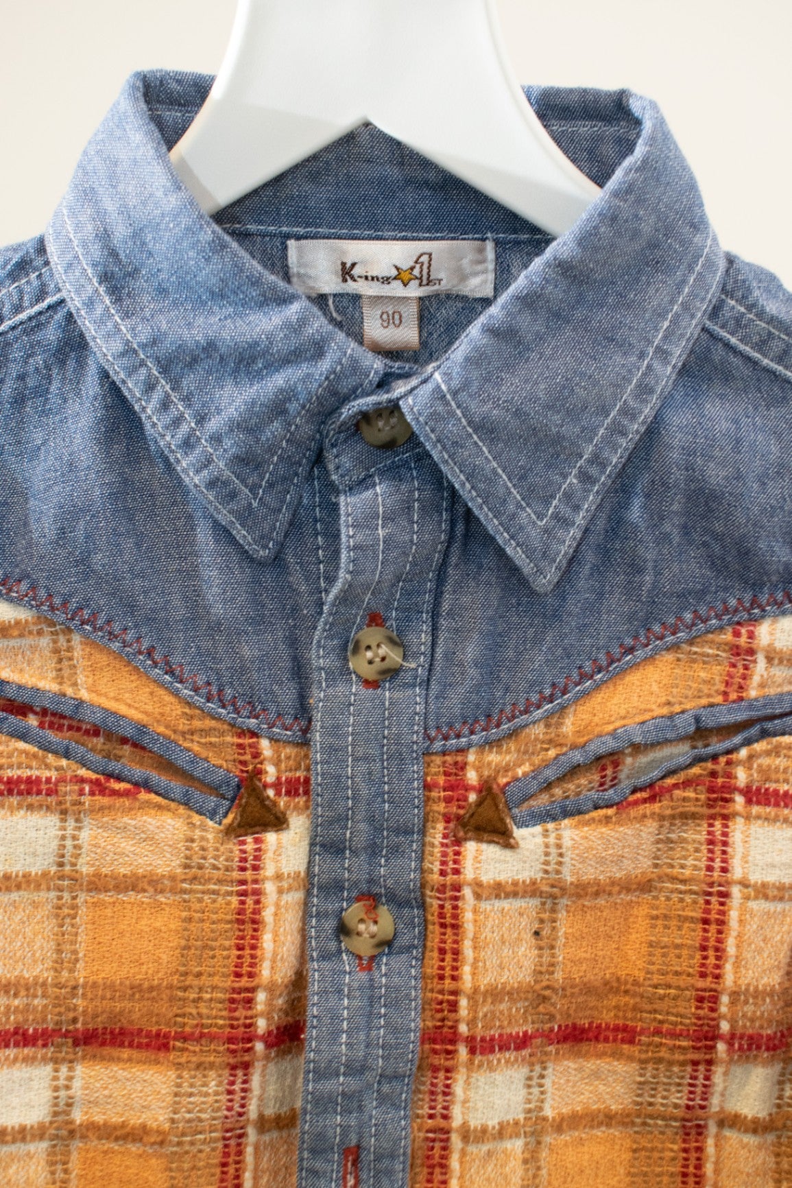 vintage Western Button Down / 2T
