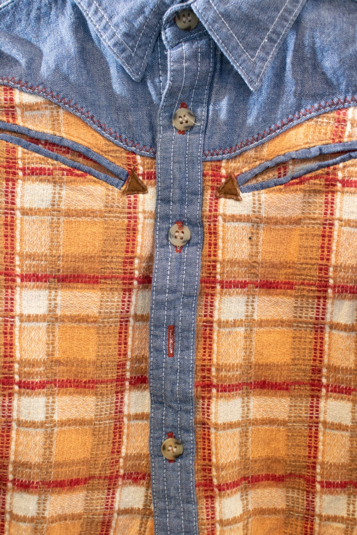 vintage Western Button Down / 2T