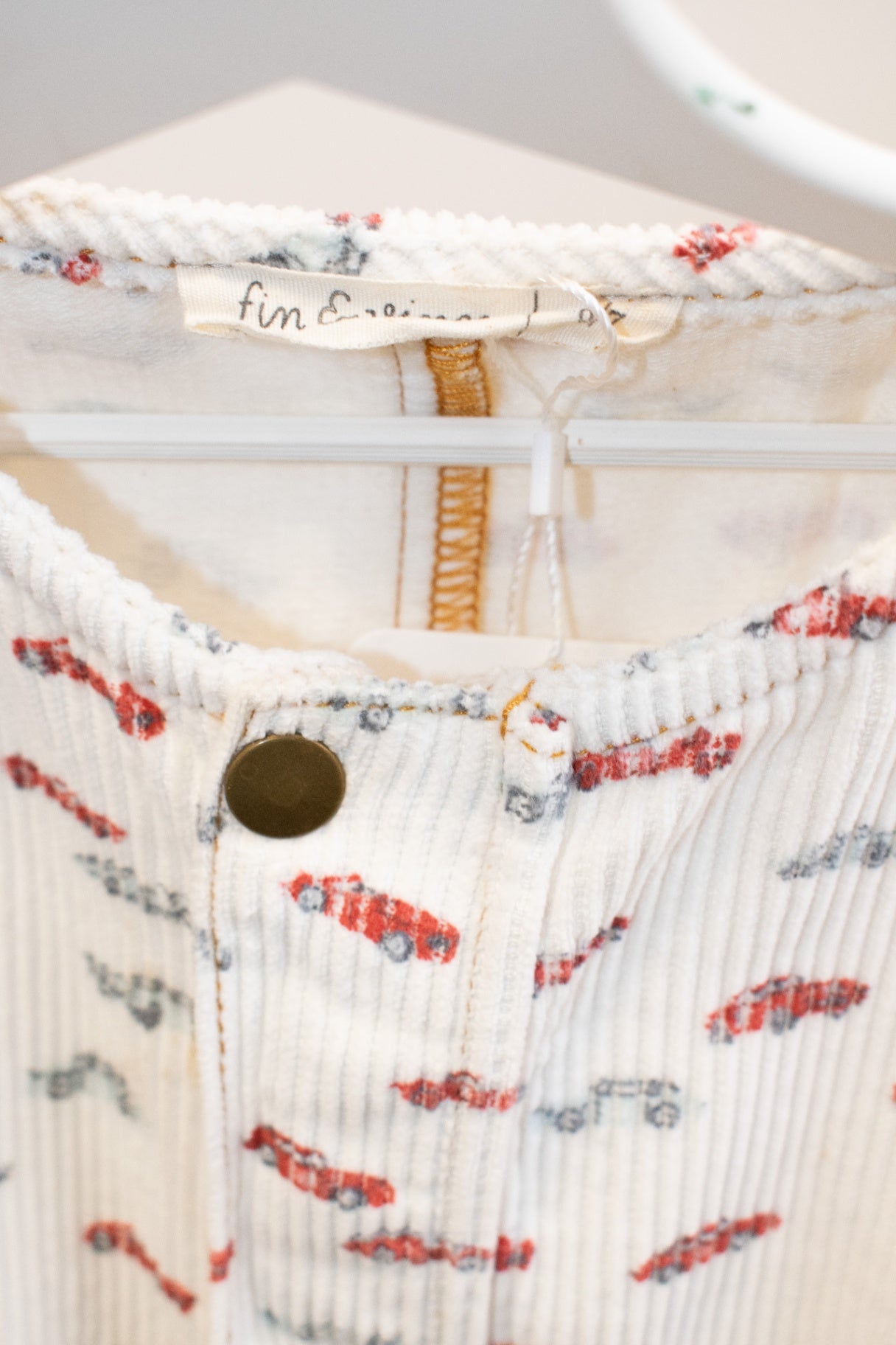 fin & vince Cars Jumpsuit / 6-7