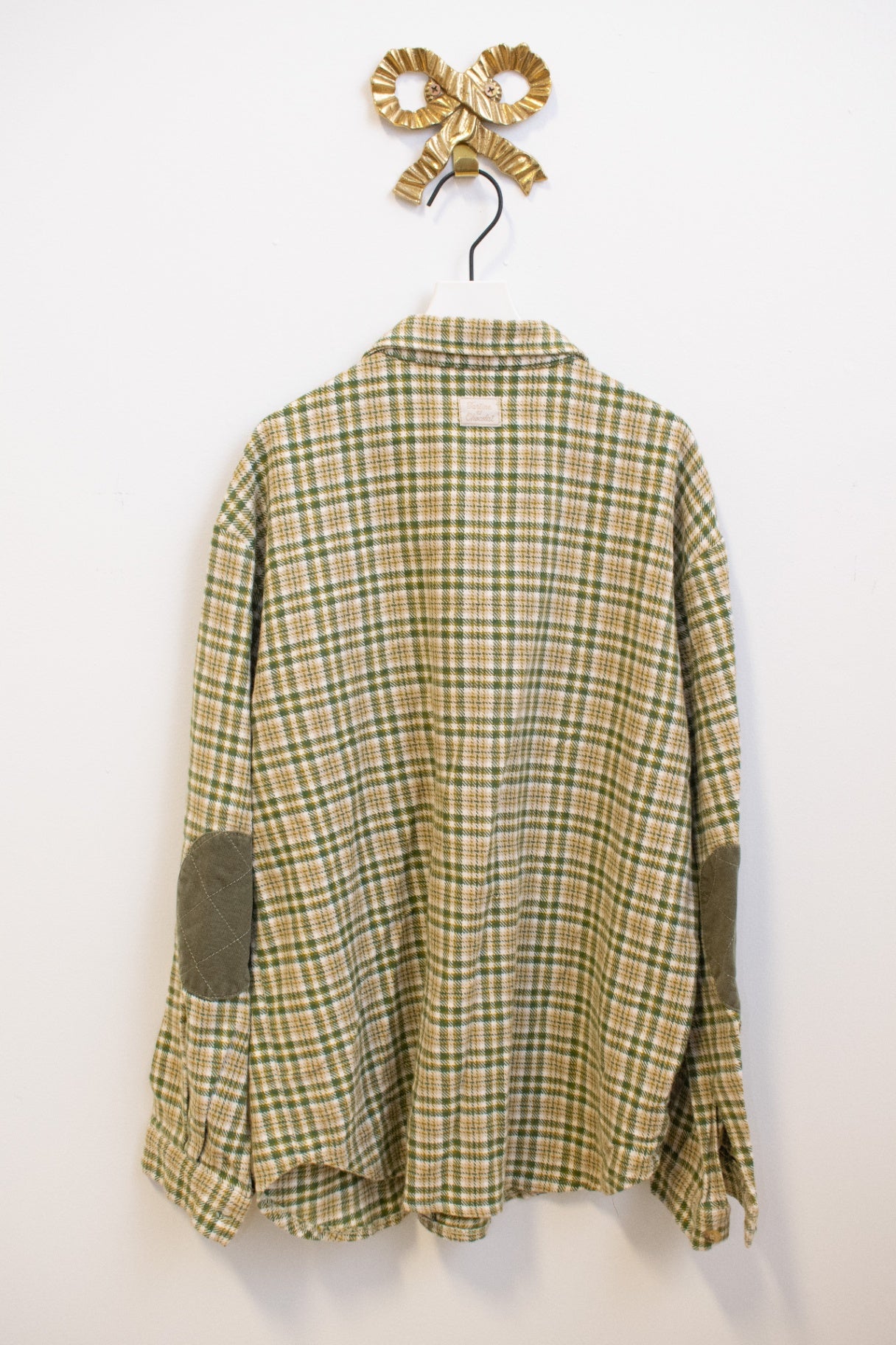 vintage (!) Tartine Et Chocolat Greens Plaid Schacket / 10-12