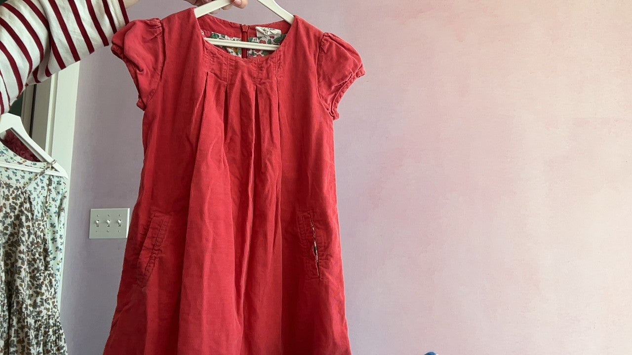 mini boden Coral Dress / 5-6