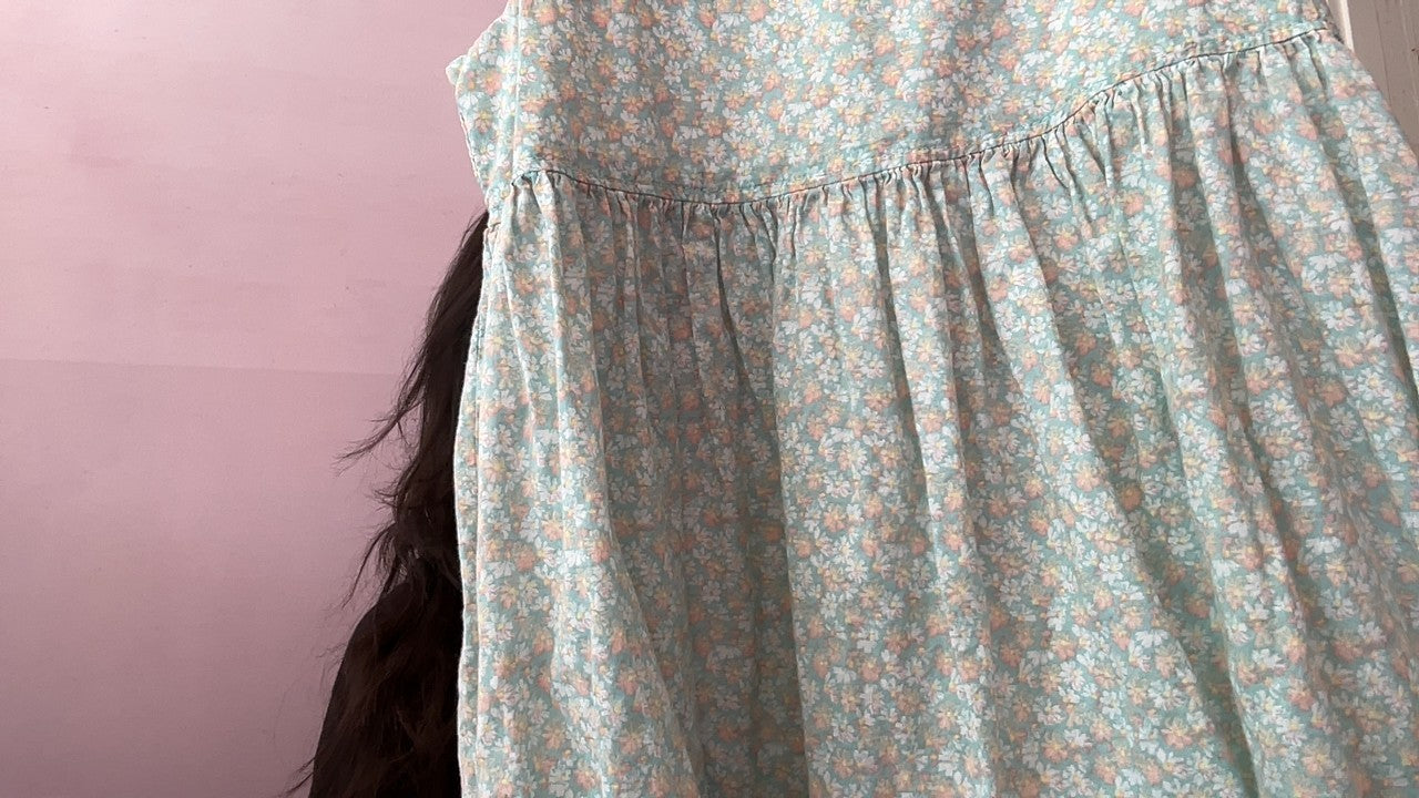 oshkosh floral aqua Dress / 5