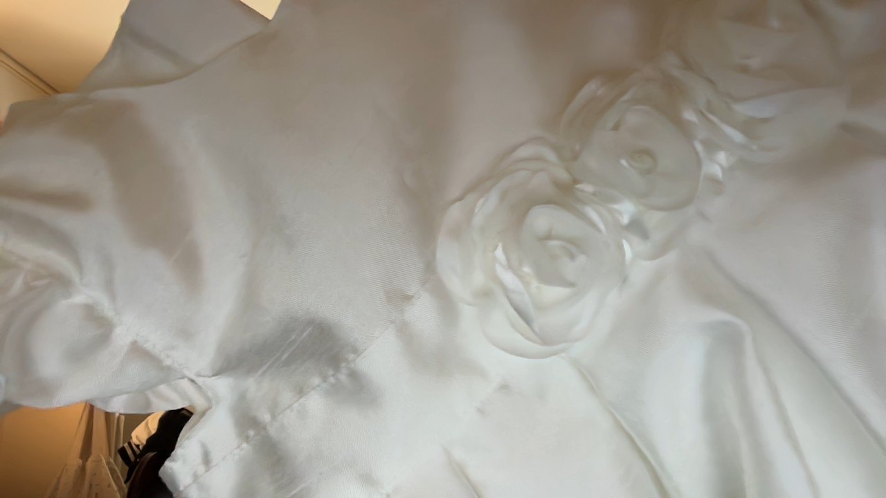 Carter's White Flower Girl Dress / 6 months