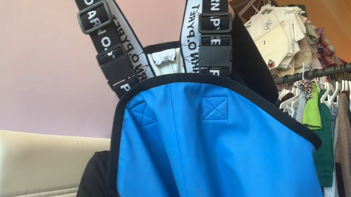 Polarn O. Pyret Blue Overalls / 6-8 years