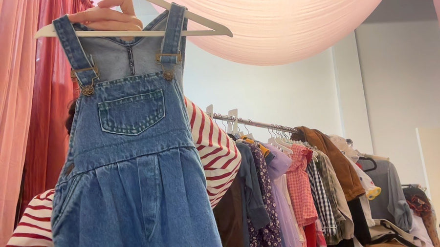 vintage Mini Togs overalls / 24 months