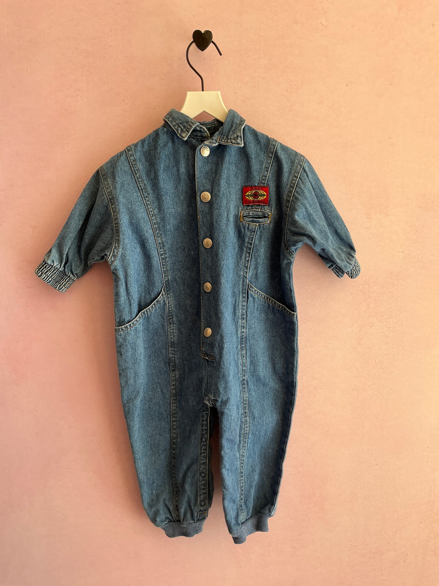 vintage Boston Traders 'Aero Traders' Romper / 18 months