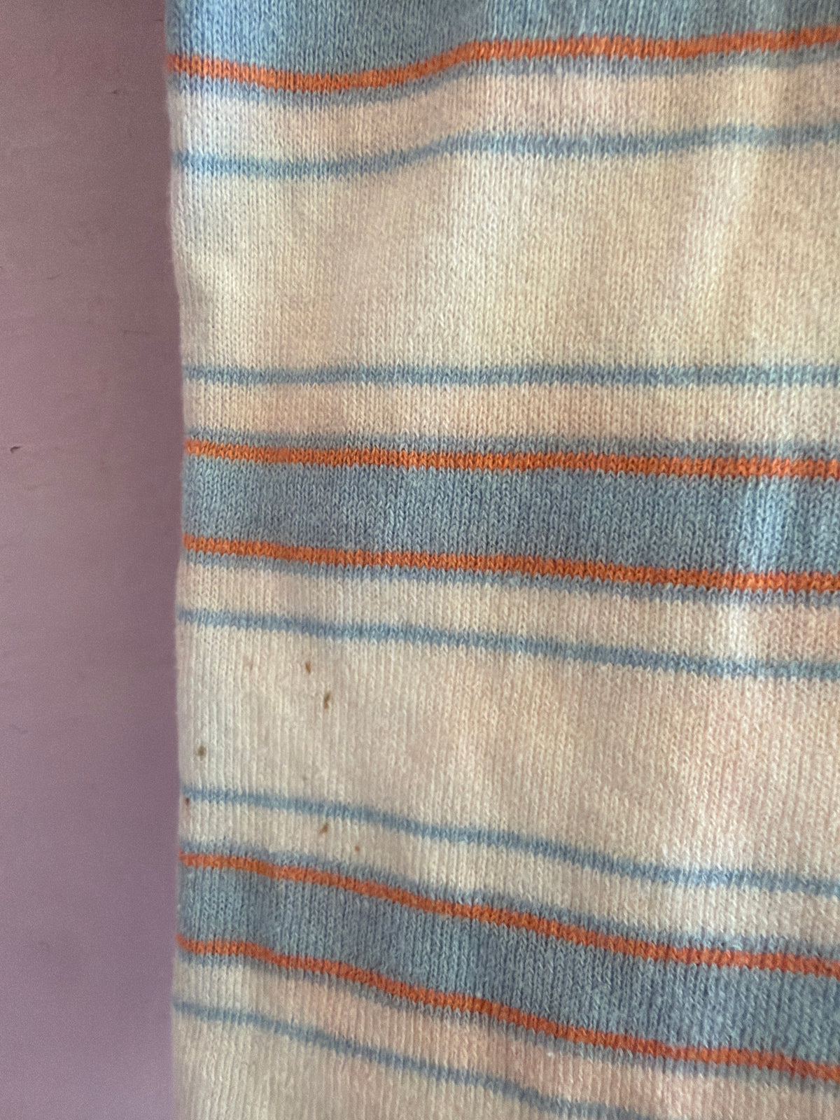 Vintage 70s Stripe S.S Kresge Company Durene Cotton Tank Top / 2T