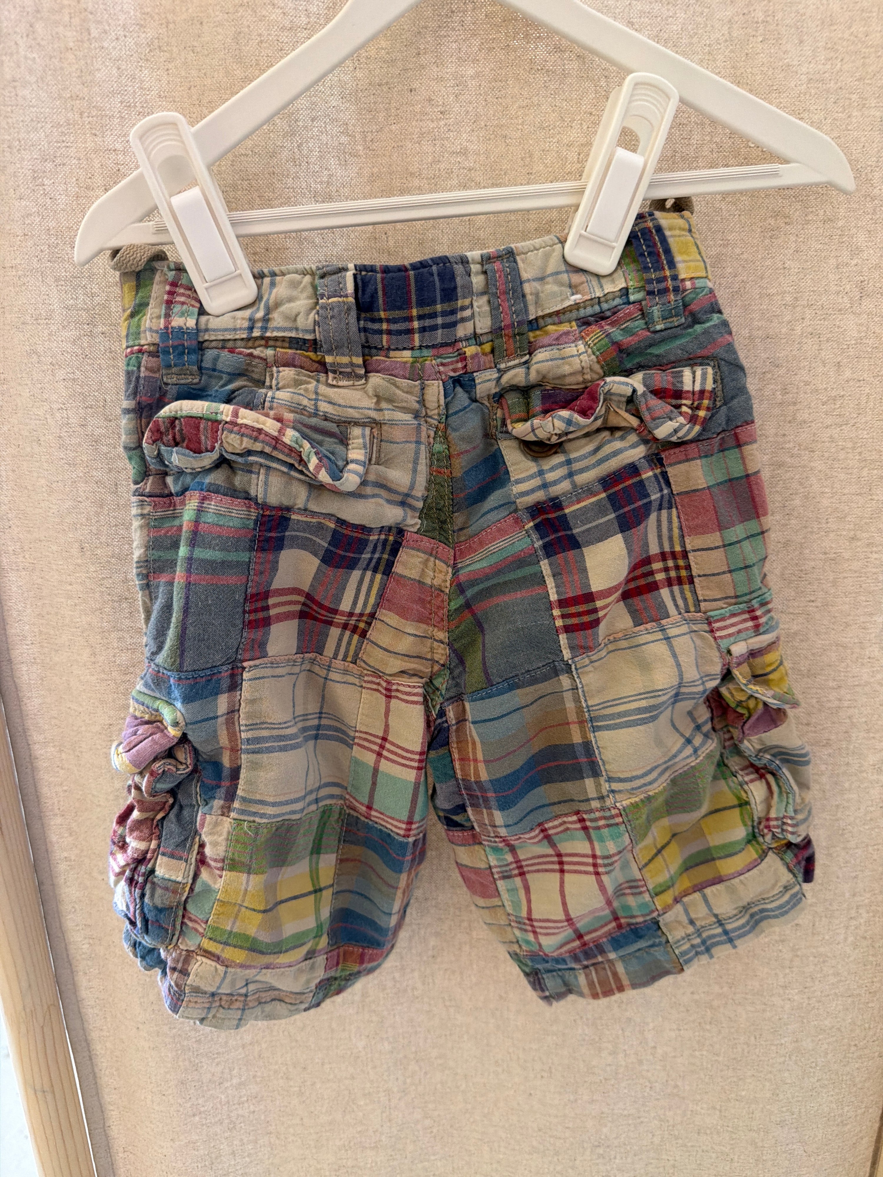 baby gap plaid shorts / 3
