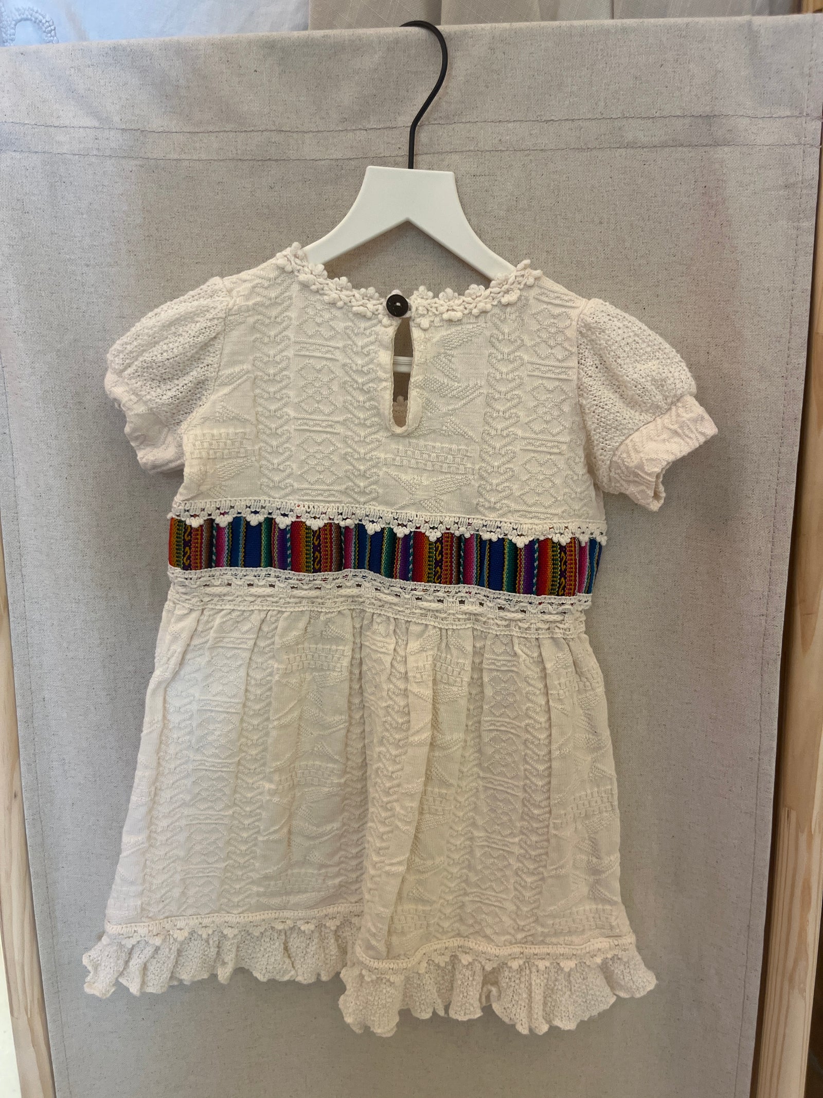 Nikol Collection Peru Cream Knit Dress / 3-4 Years
