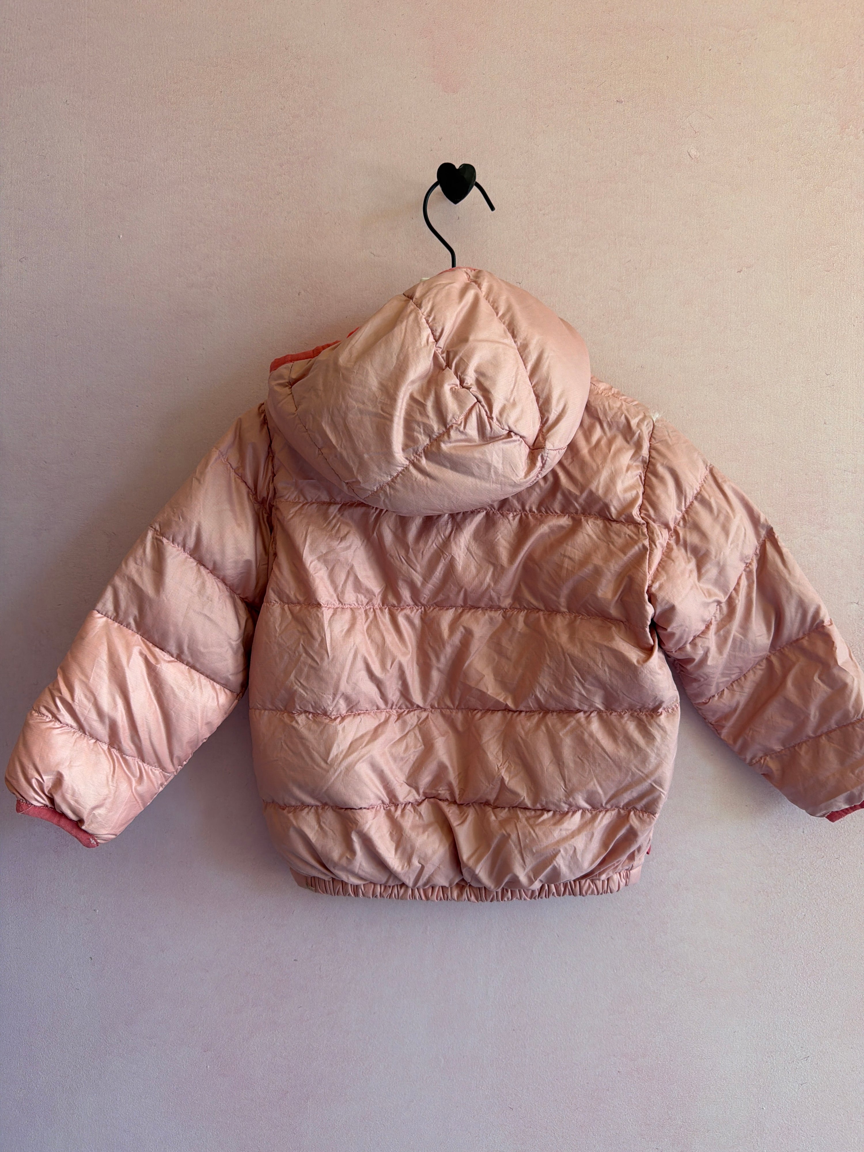 Patagonia Two Tone Pink Puffer Jacket / 2T