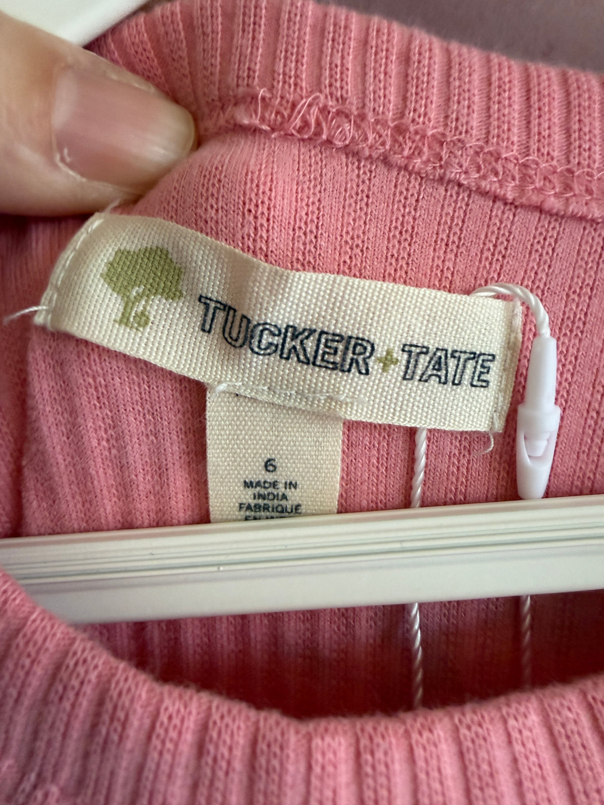 Tucker + Tate Hand-Painted Cat OFAK Pink Dress / 6