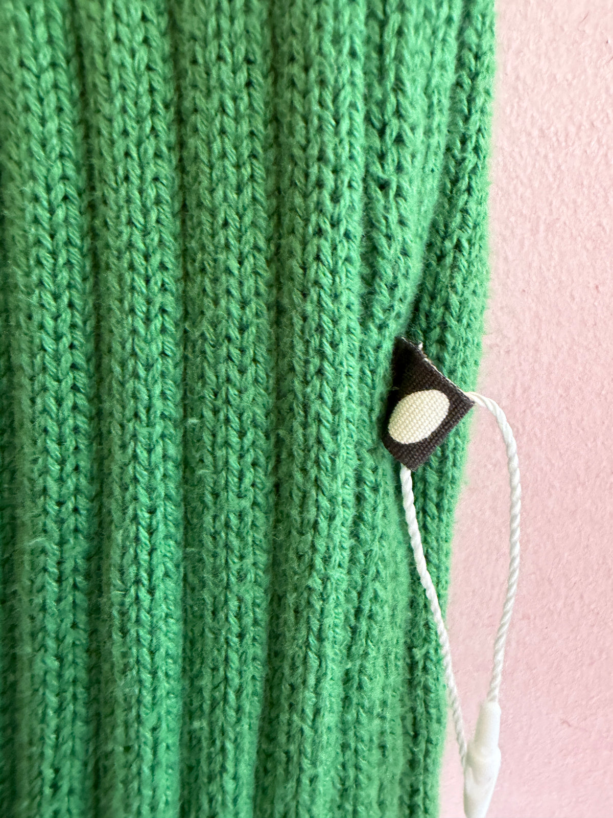 Oeuf Green Knit Pants / 0-6 months