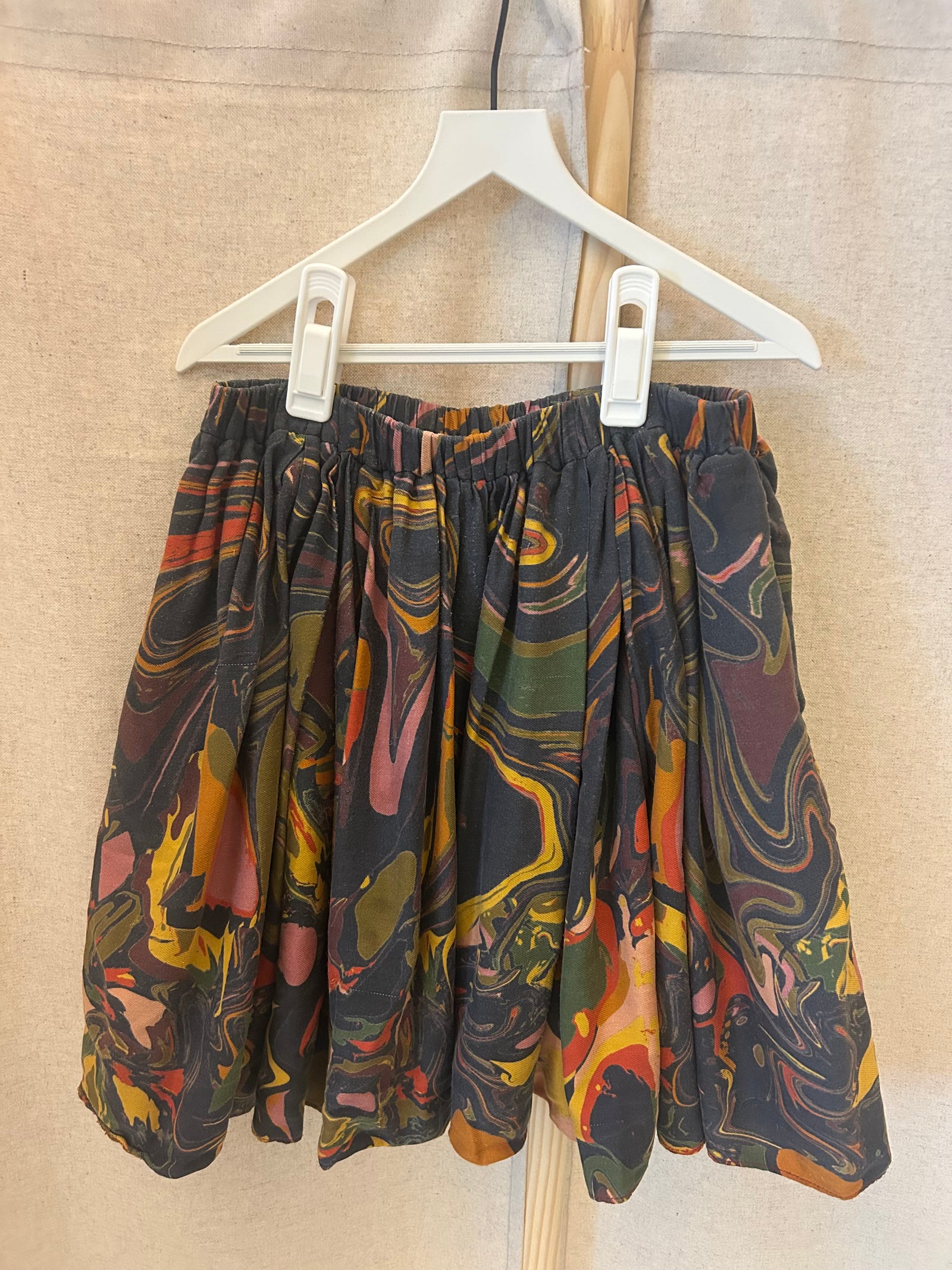 TiA CiBaNi Swirl Dye Skirt / 7-8 Years