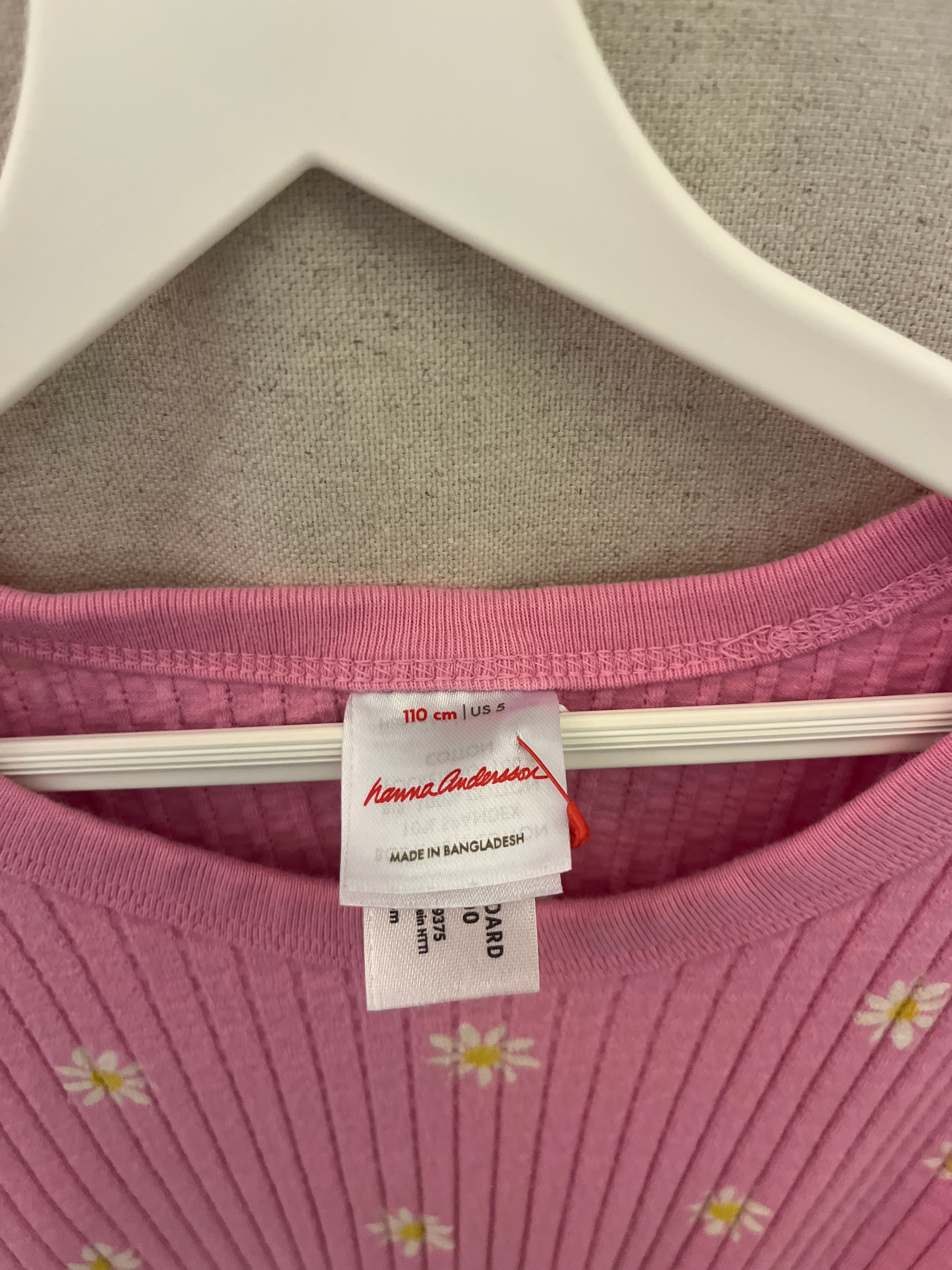 Hanna Andersson Hot Pink Daisy Dress / 5