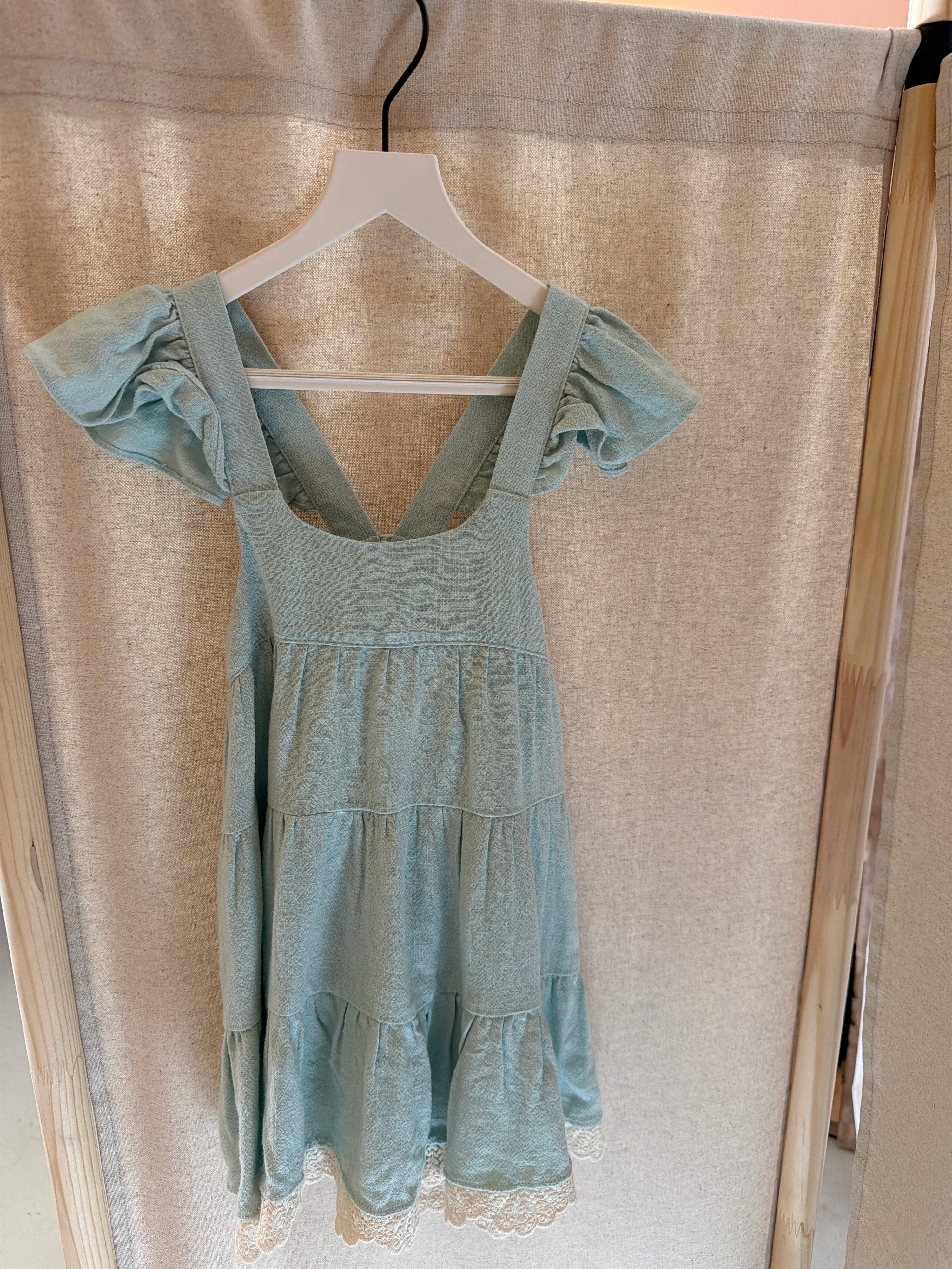 Merged Mint Lace Dress / 3