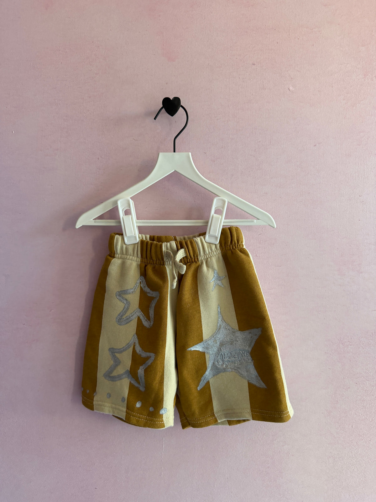 Hand-Painted "Amazing" OFAK Sweat Shorts / 5