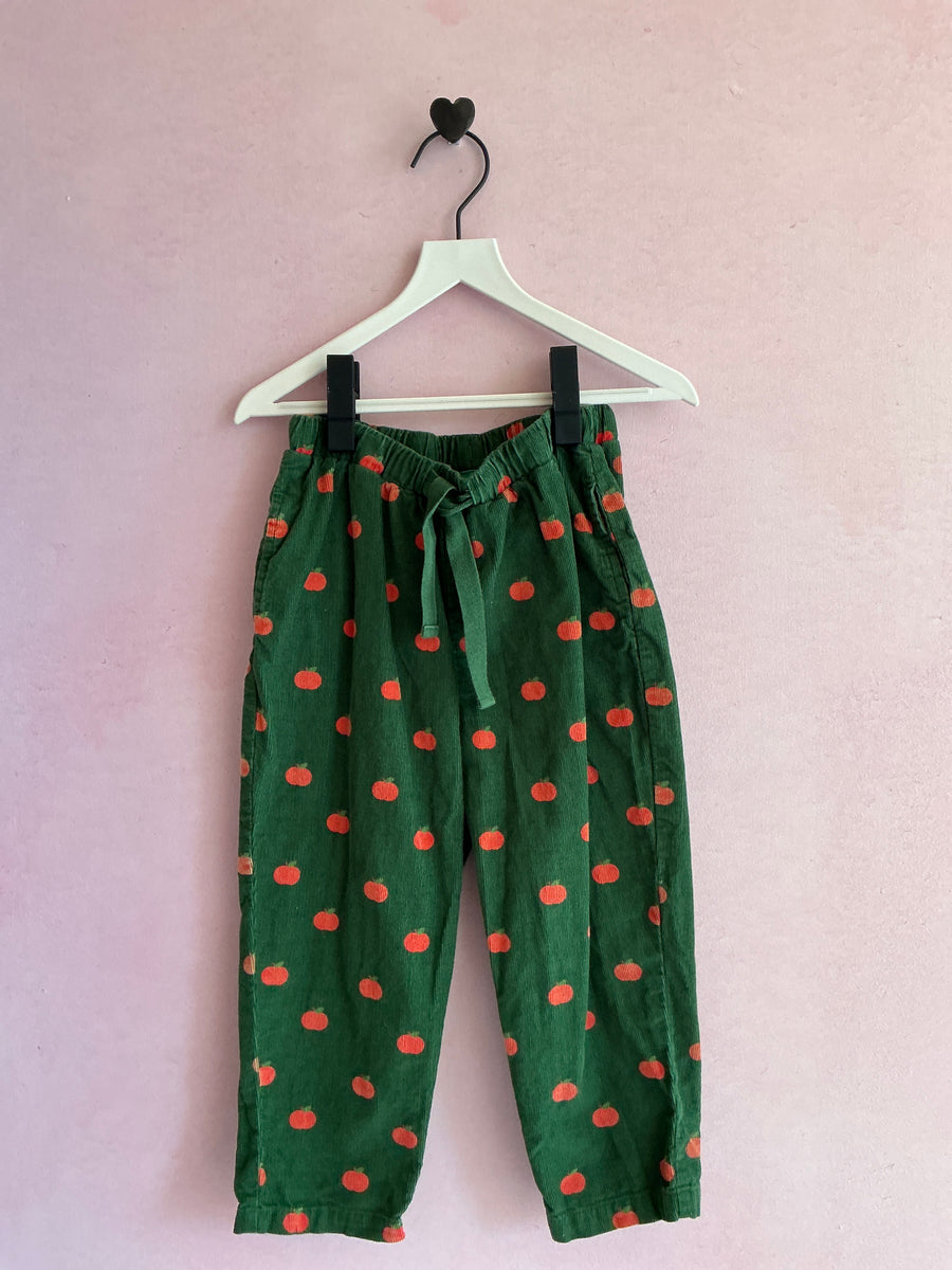 Little Green Radicals Green Peach Pants / 3-4 Years