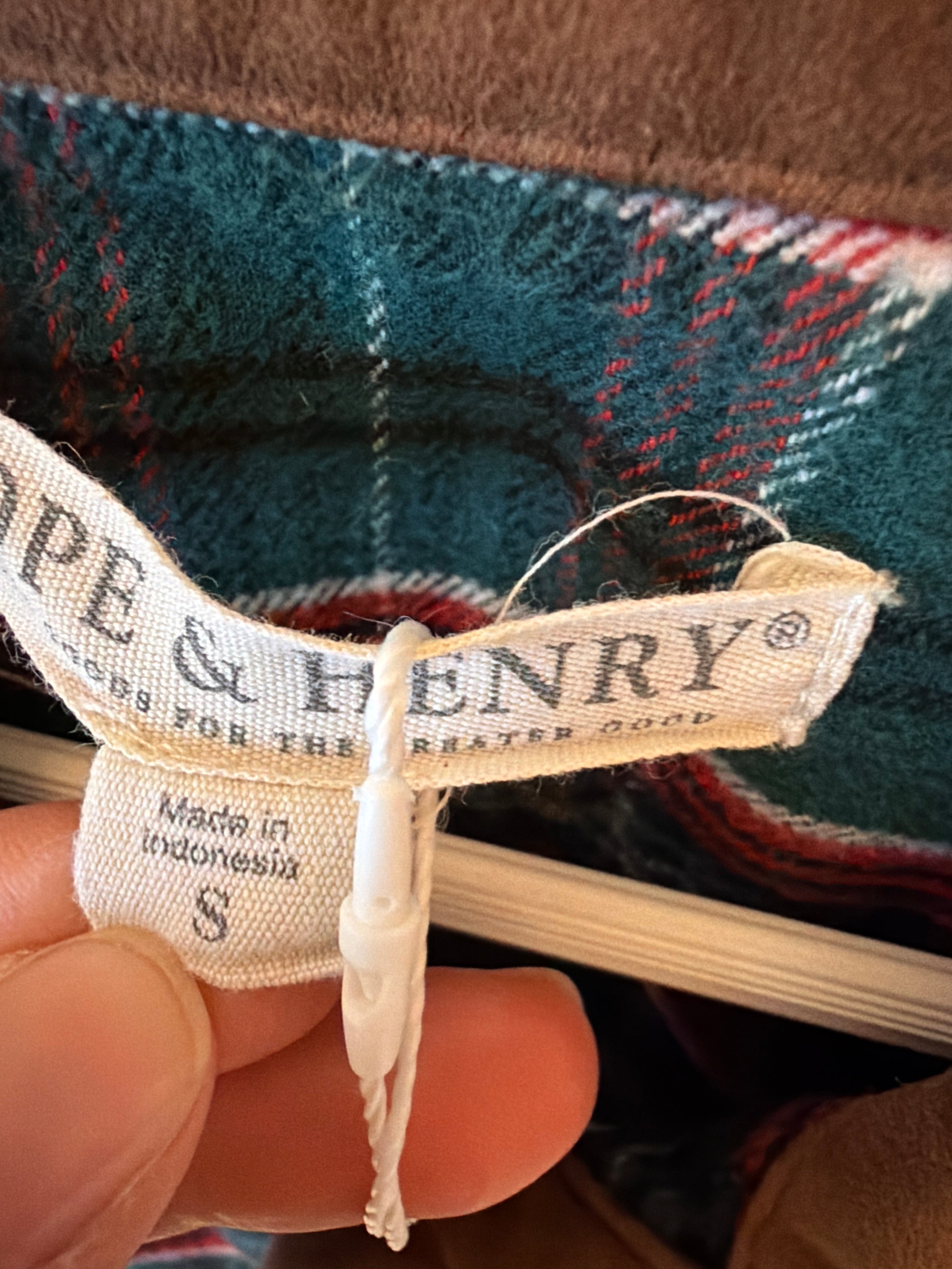 Hope & Henry Flannel Jacket / 5