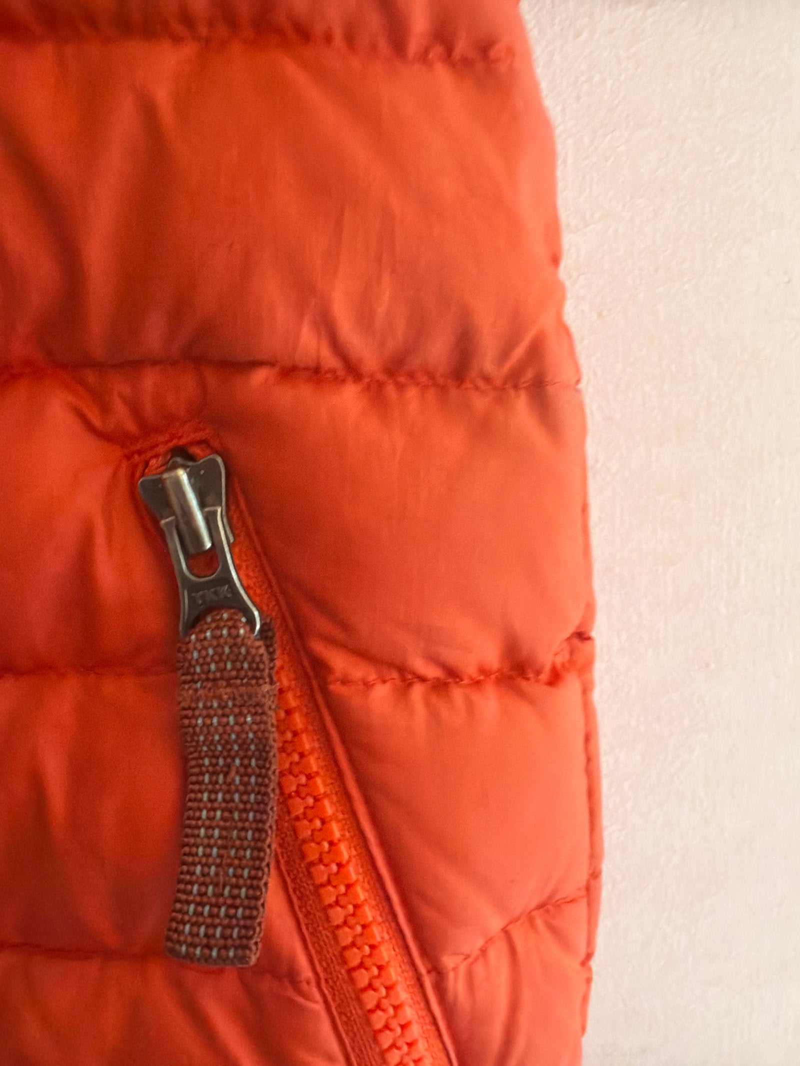 Patagonia Red Orange puff vest / 6-12 months