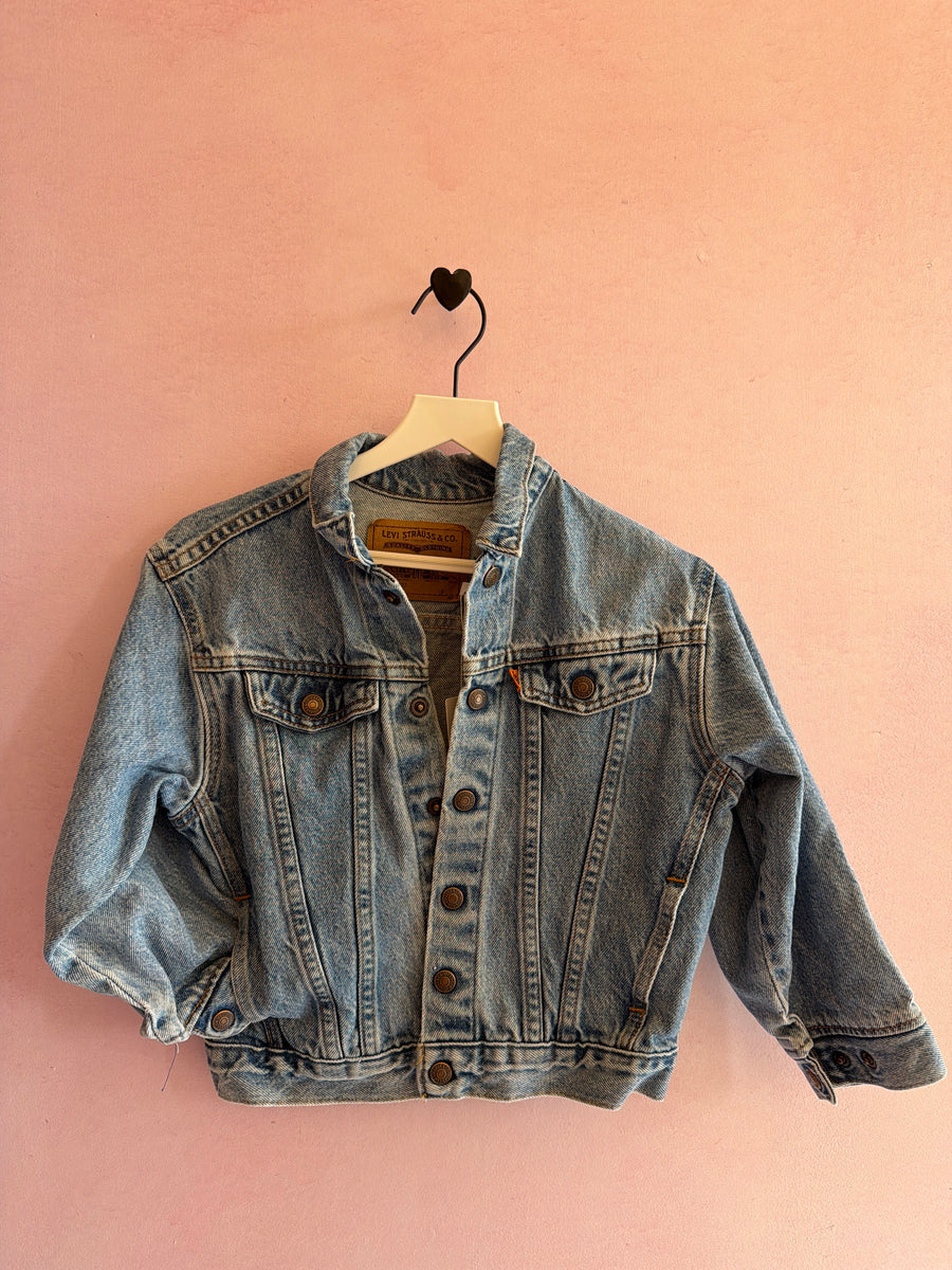 vintage September 1992 Levi's Blue Denim Jacket / 6