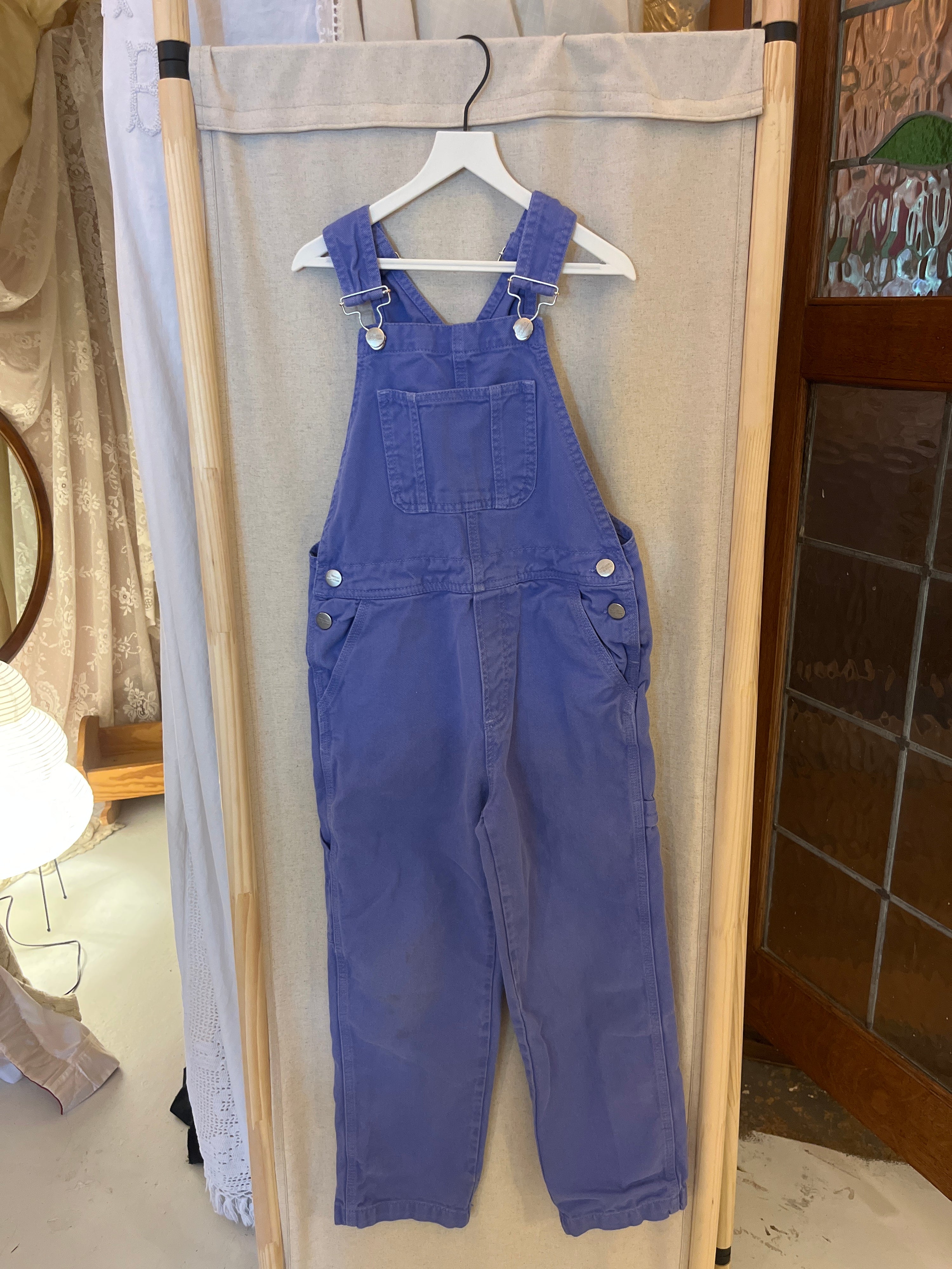 '21 zara kids x lil mckimm Purple Overalls / 7-8 Years