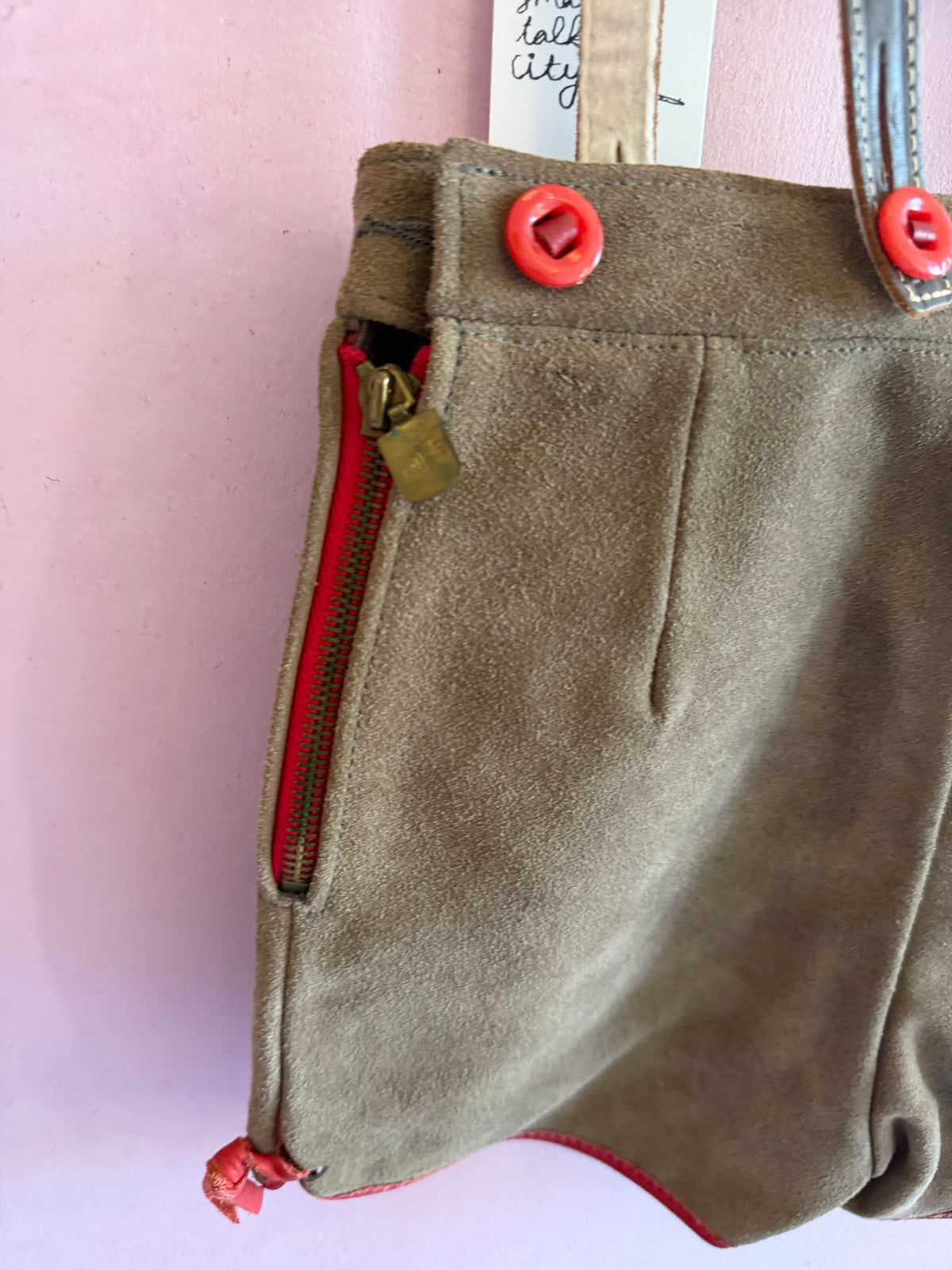 vintage Heart Lederhosen / Youth Small