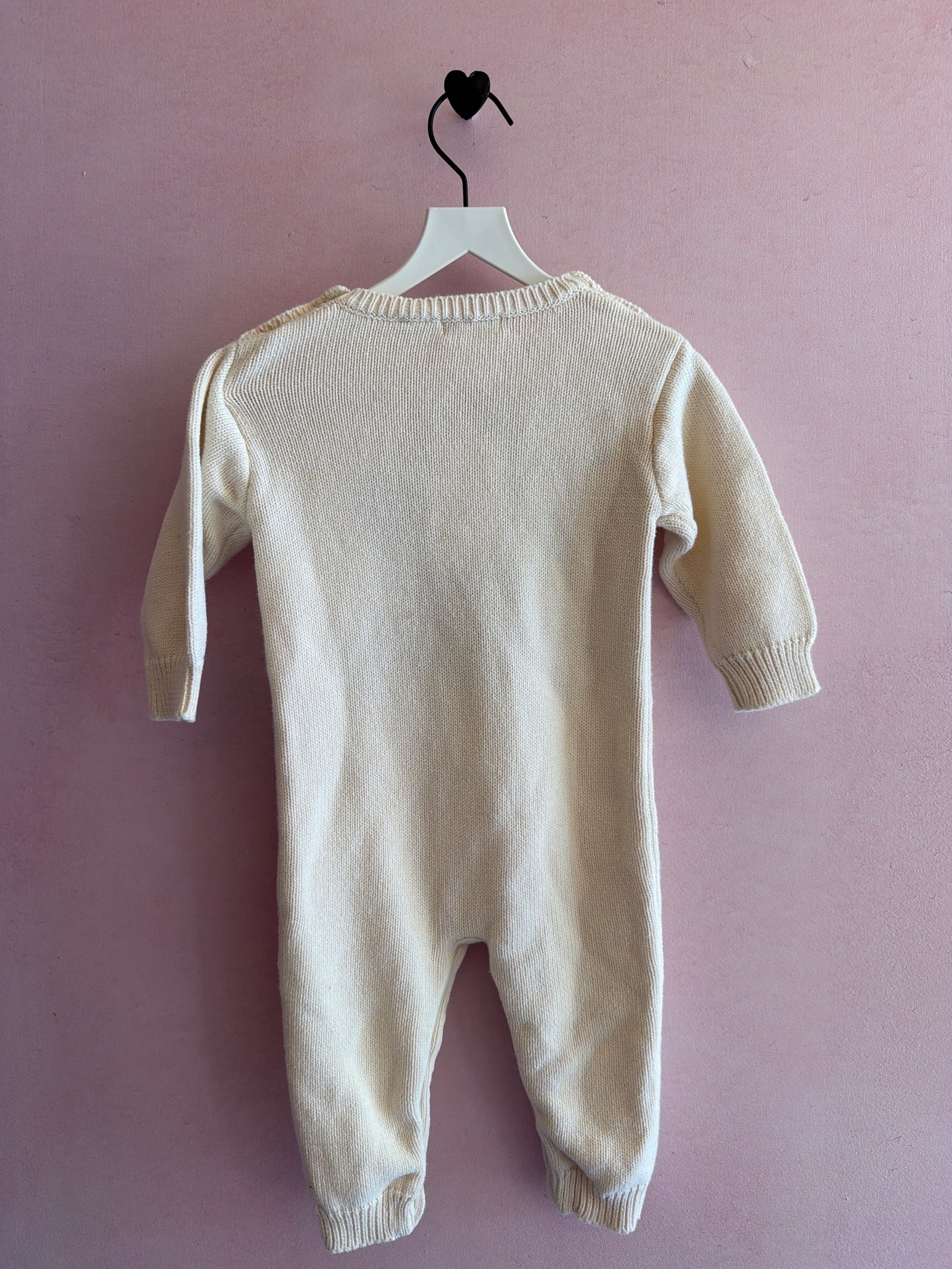 Ralph Lauren Teddy bear with American flag Romper / 6-12 months