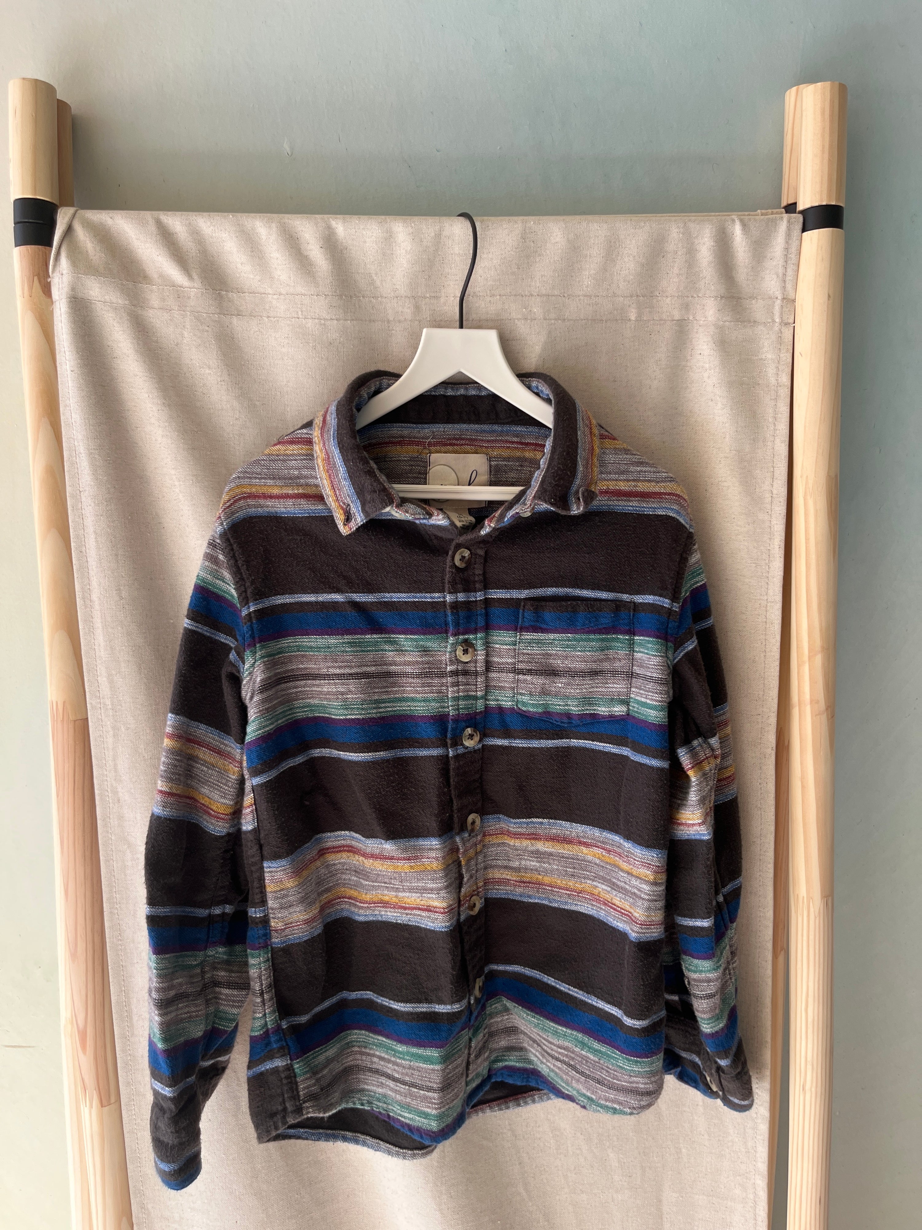 Peek Striped Blanket Flannel / 6-7 Years