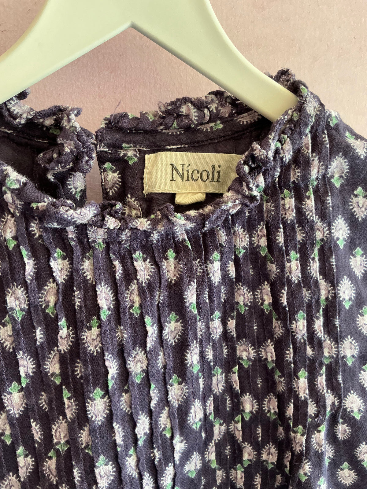 Nicoli Berry Block Print Tunic / 8