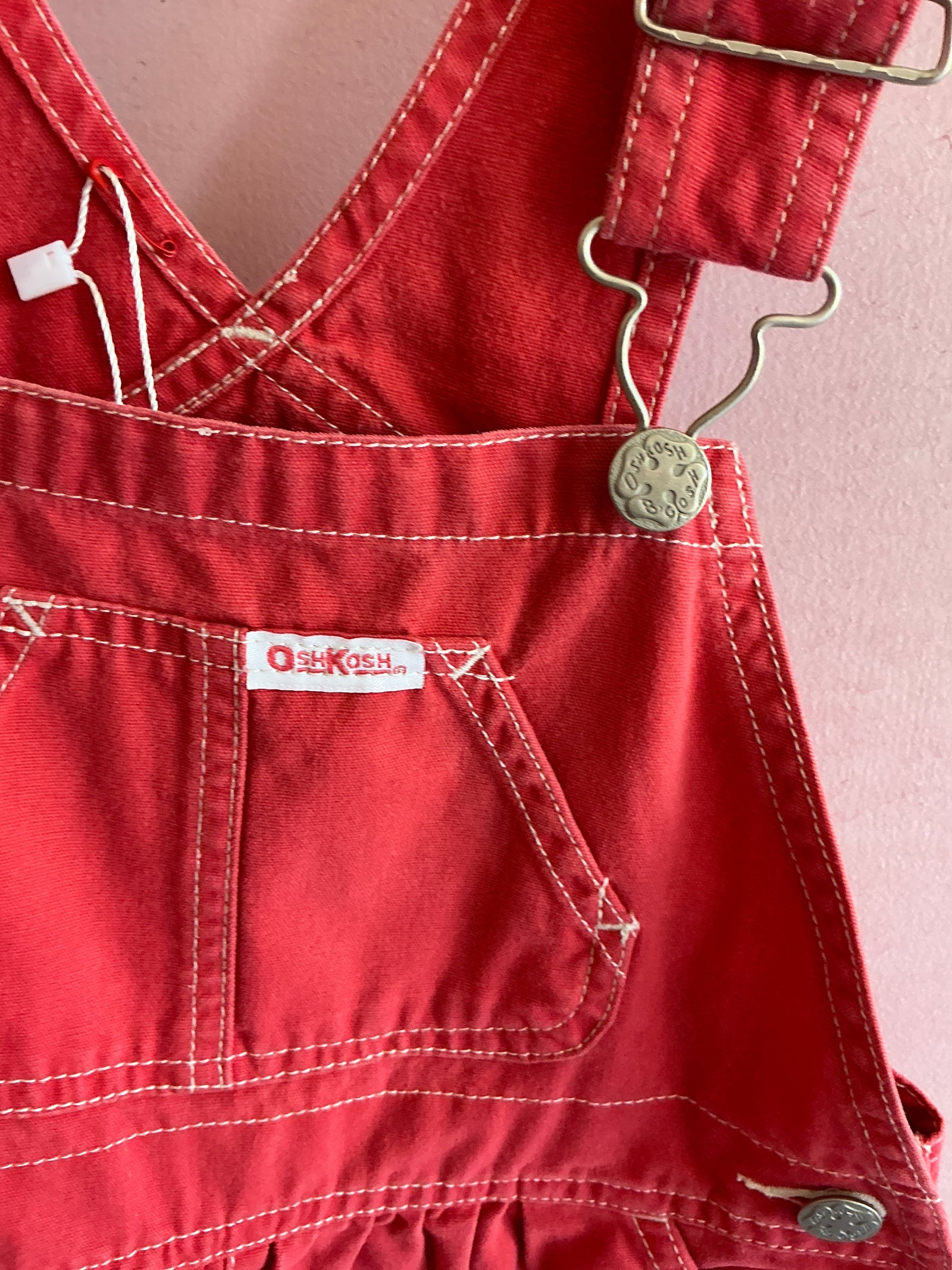 vintage OshKosh B'gosh Salmon Romper / 3T