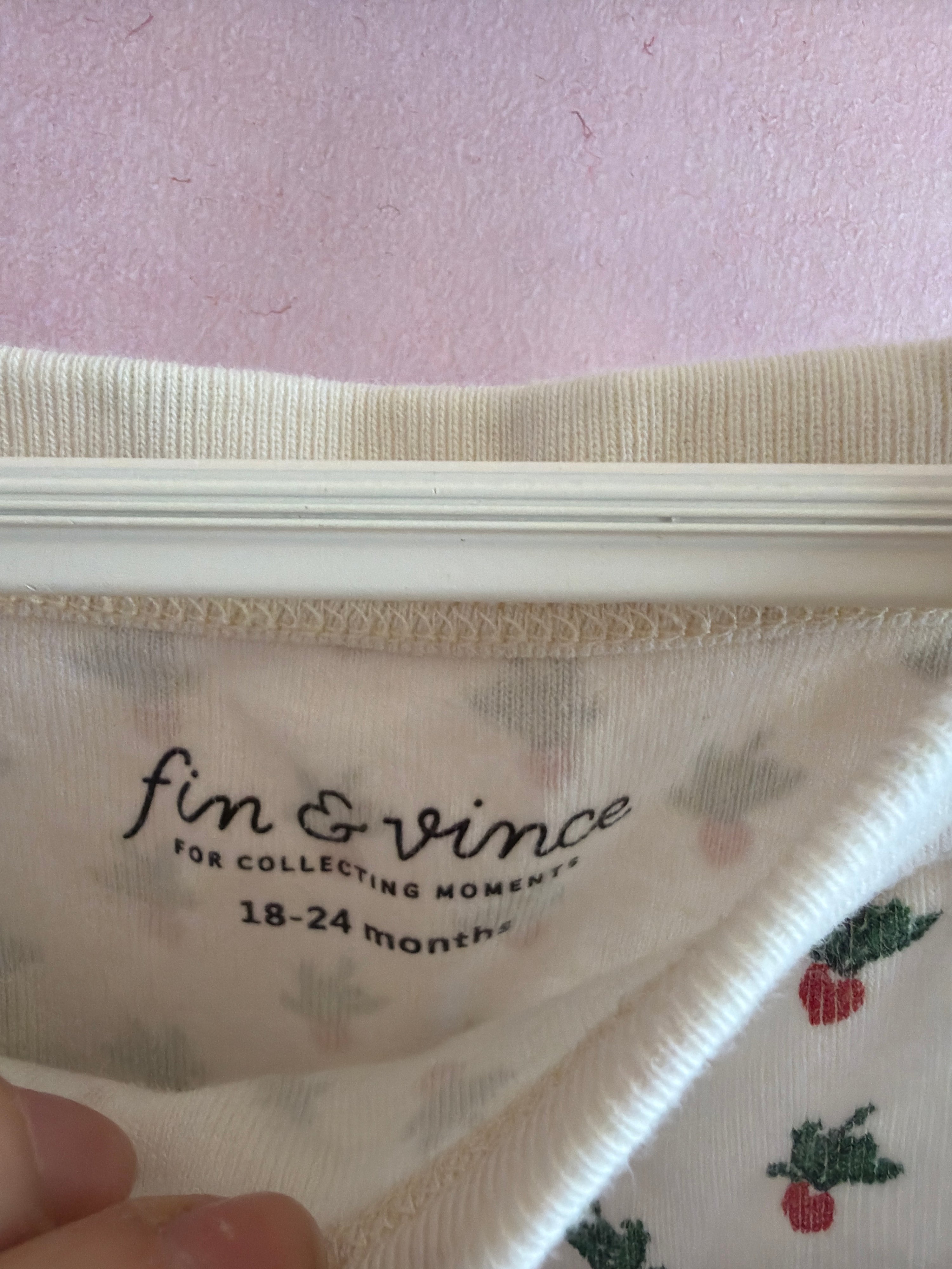 fin & vince Raddish! Playsuit / 18-24 months