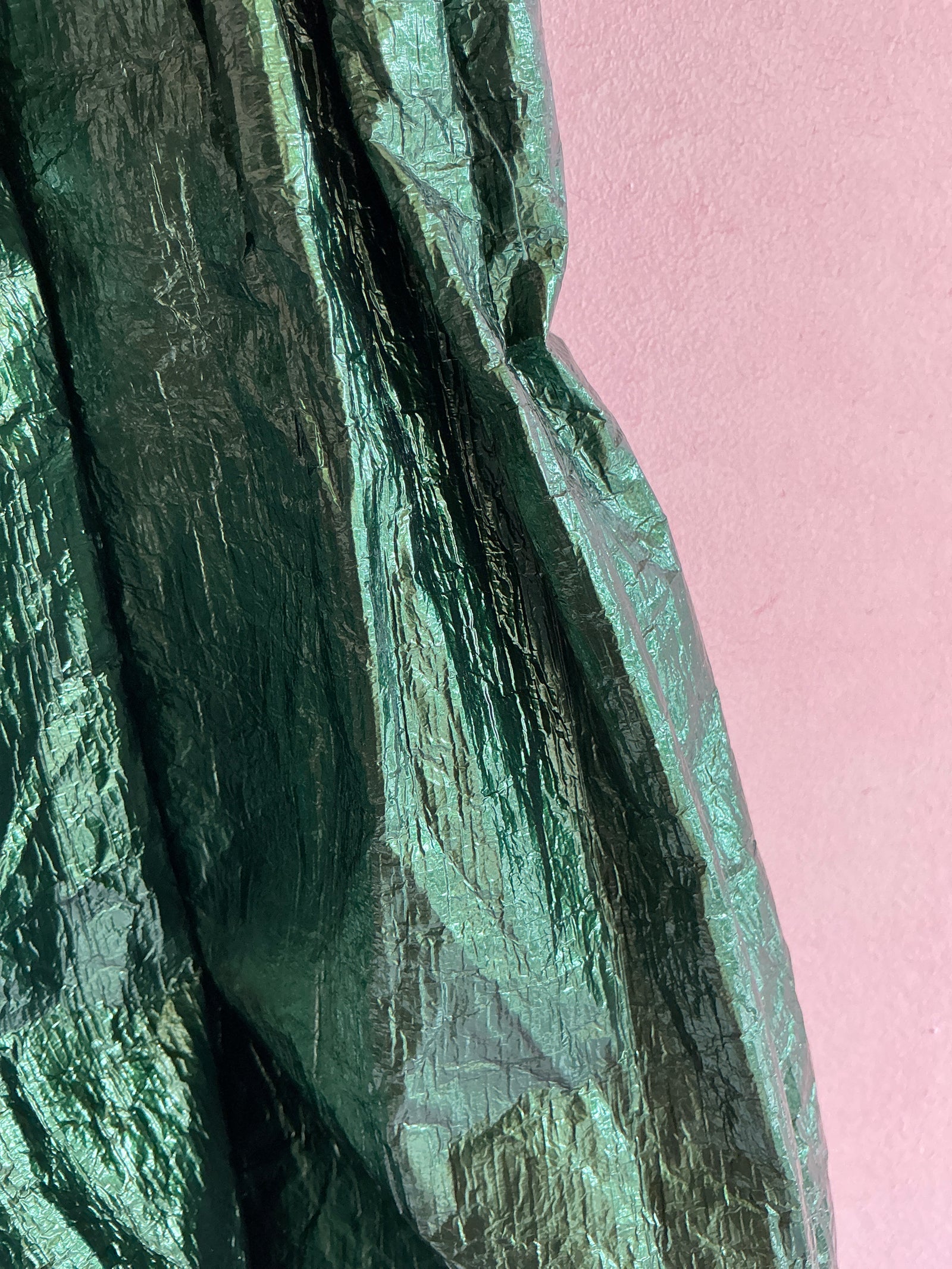 TiA CiBaNi Green Shimmer Dress / 7-8 Years