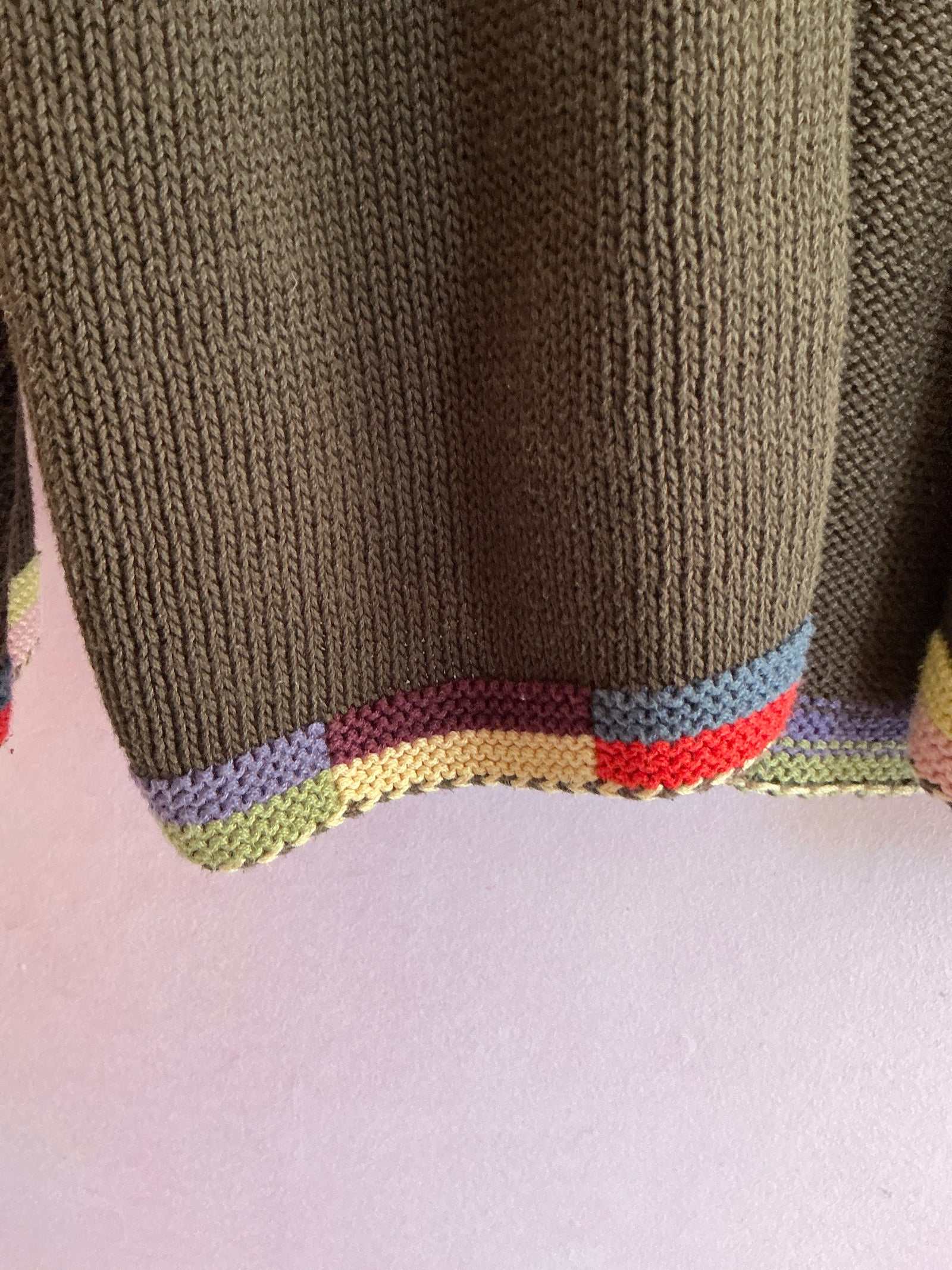 bu and the duck Rainbow Tassel Sweater / 6