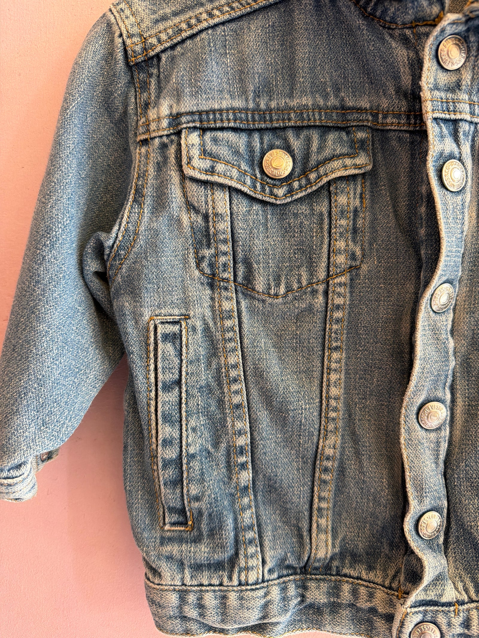 Levi's Blue Denim Jacket / 2T