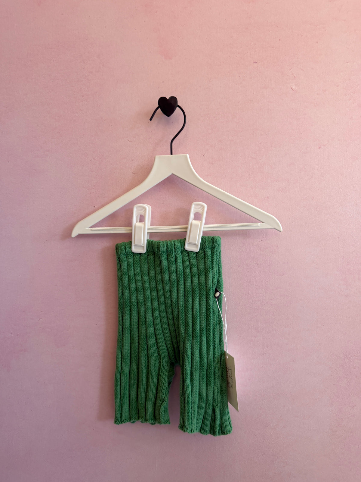 Oeuf Green Knit Pants / 0-6 months