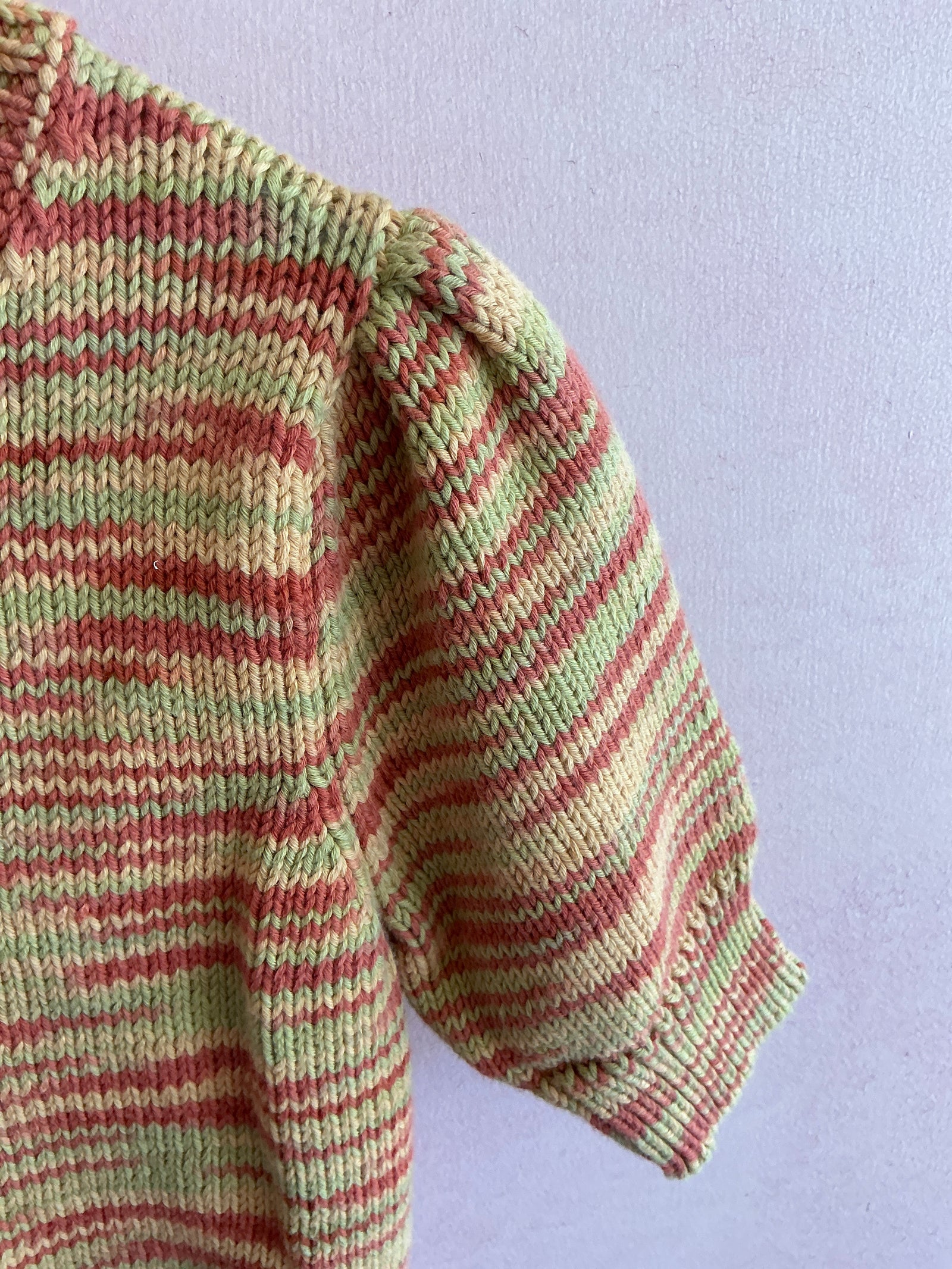 SU '21 Misha & Puff Garden Space Dye Cardigan Sweater / 5-6 yr