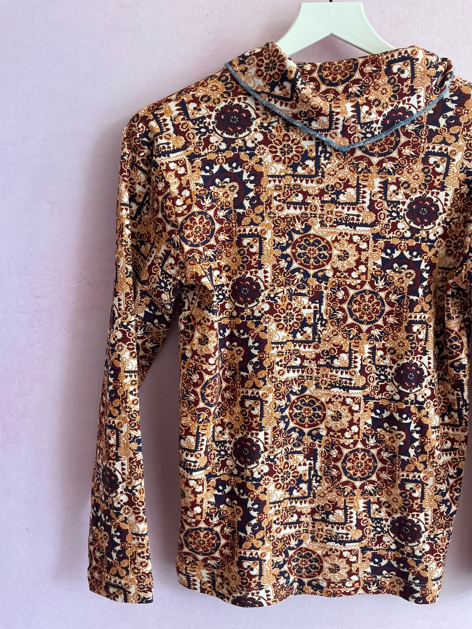 Misha & Puff Scout Top Mosaic Long Sleeve Shirt / 10