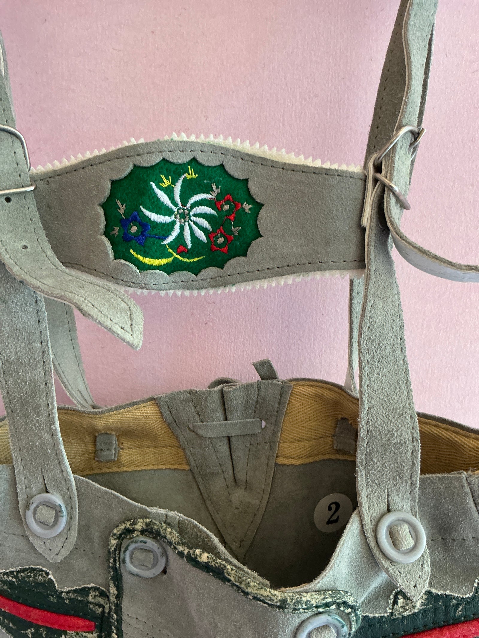 vintage Folk Art Lederhosen / 2