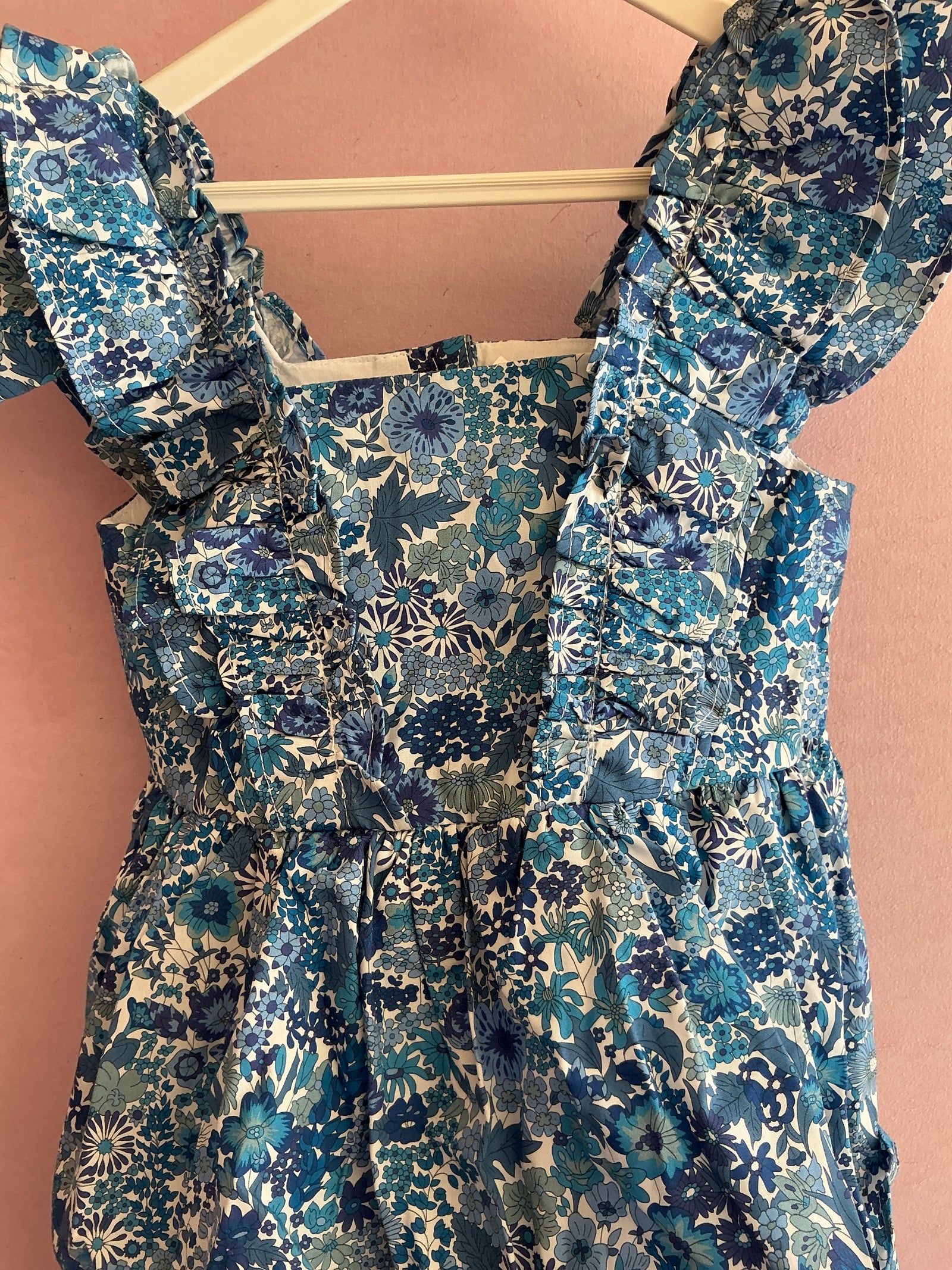 NWT Janie and Jack Blue Liberty Print Dress / 3