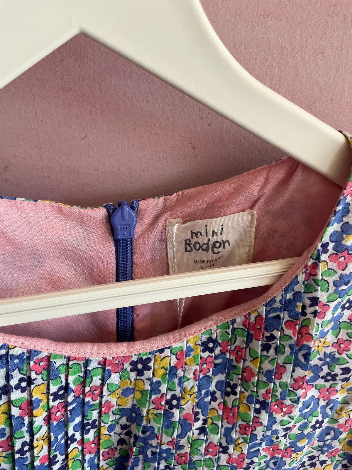 mini boden Floral Dress / 3-4 Years