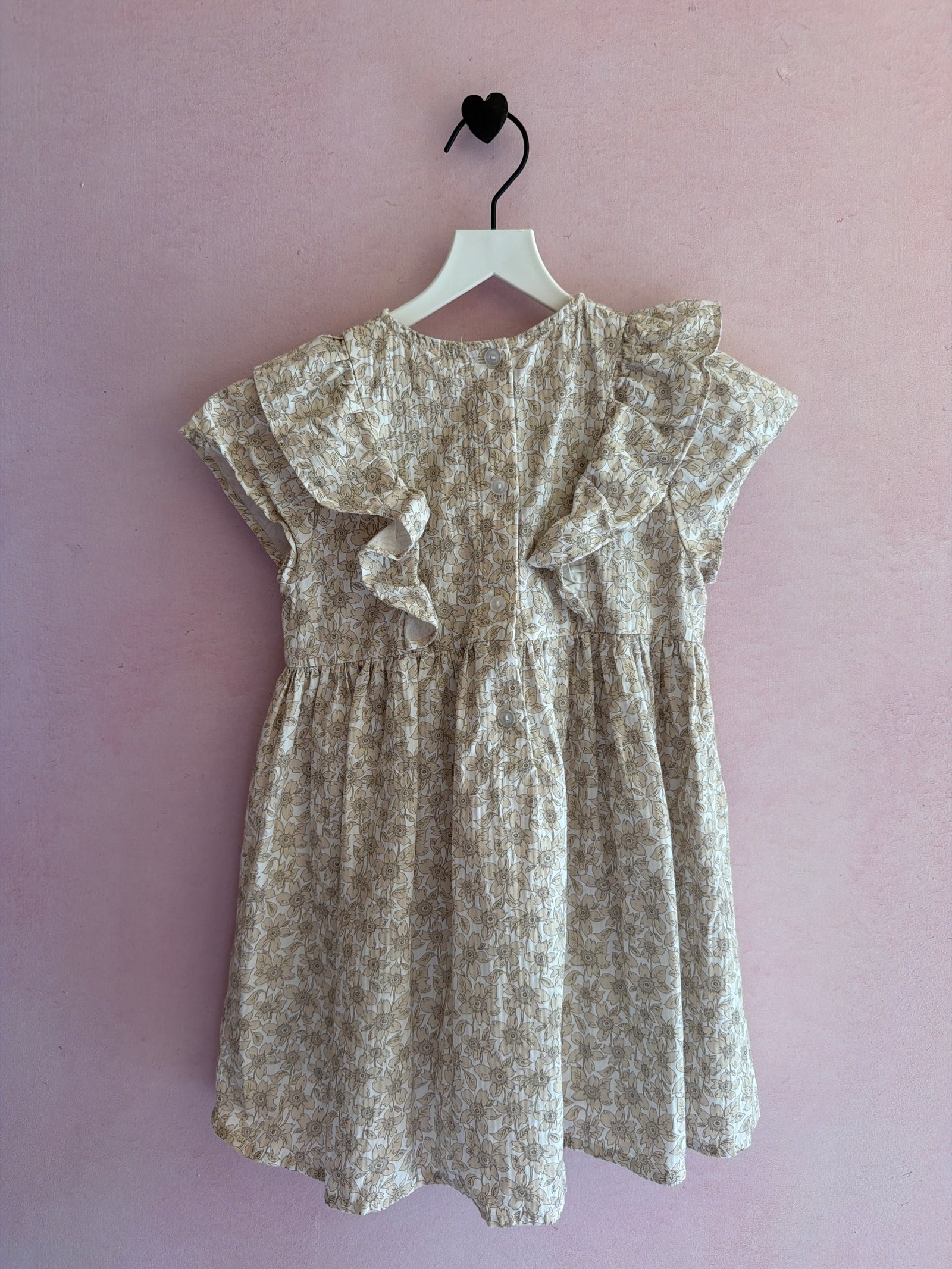 Noralee Girls Floral Smocked Bodice Dress / 4