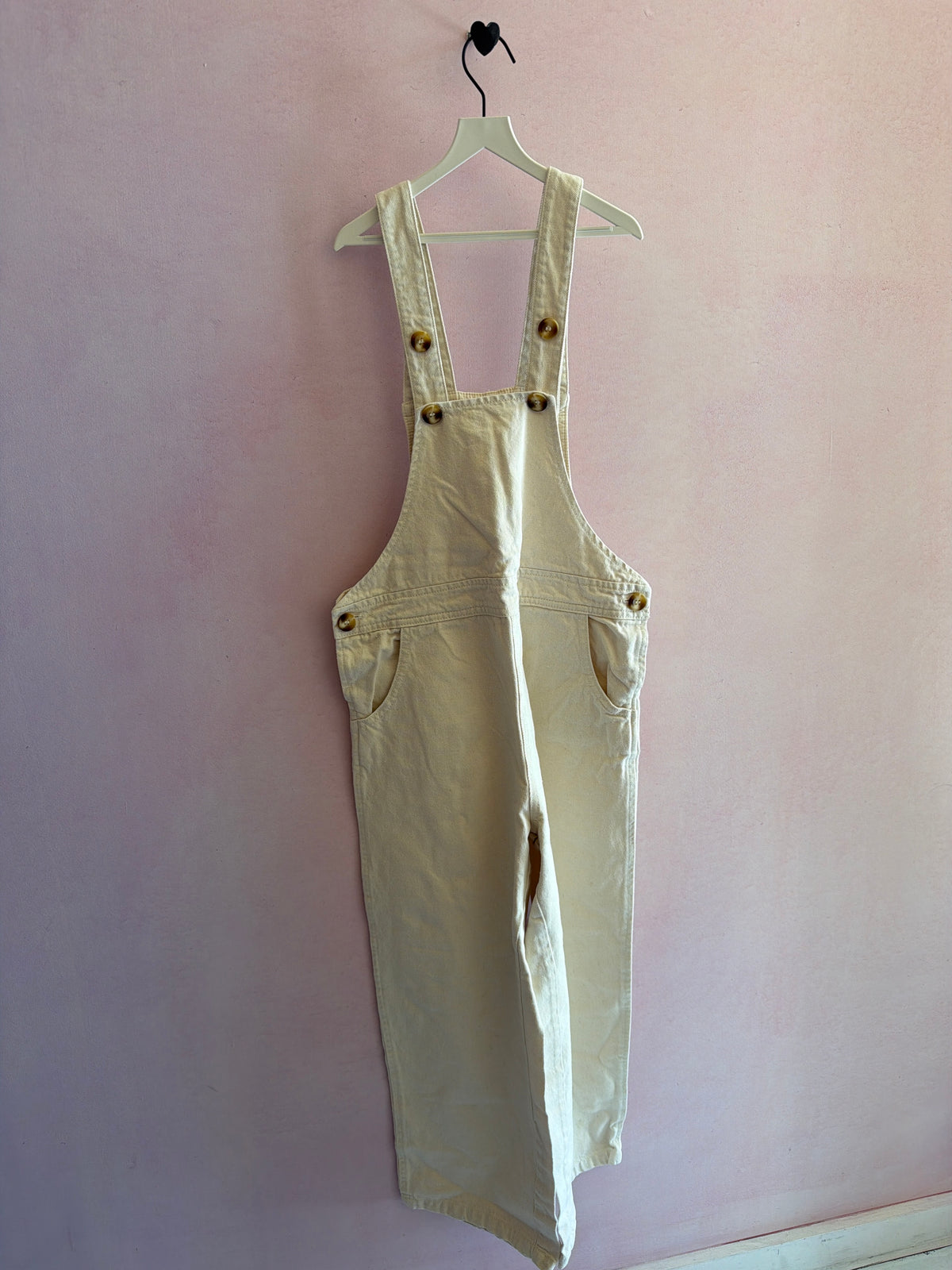 Poudre Organic Cream Overalls / 14