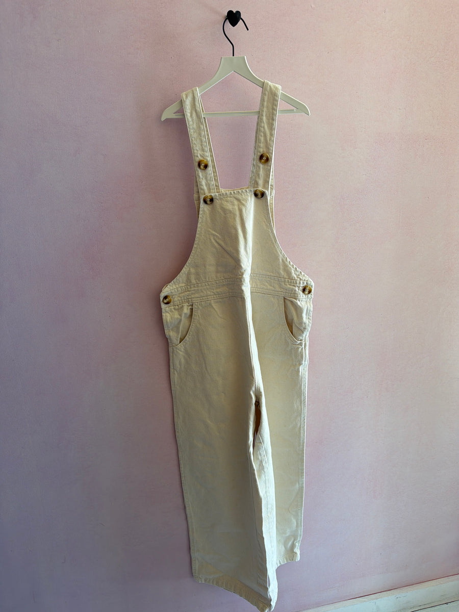 Poudre Organic Cream Overalls / 14