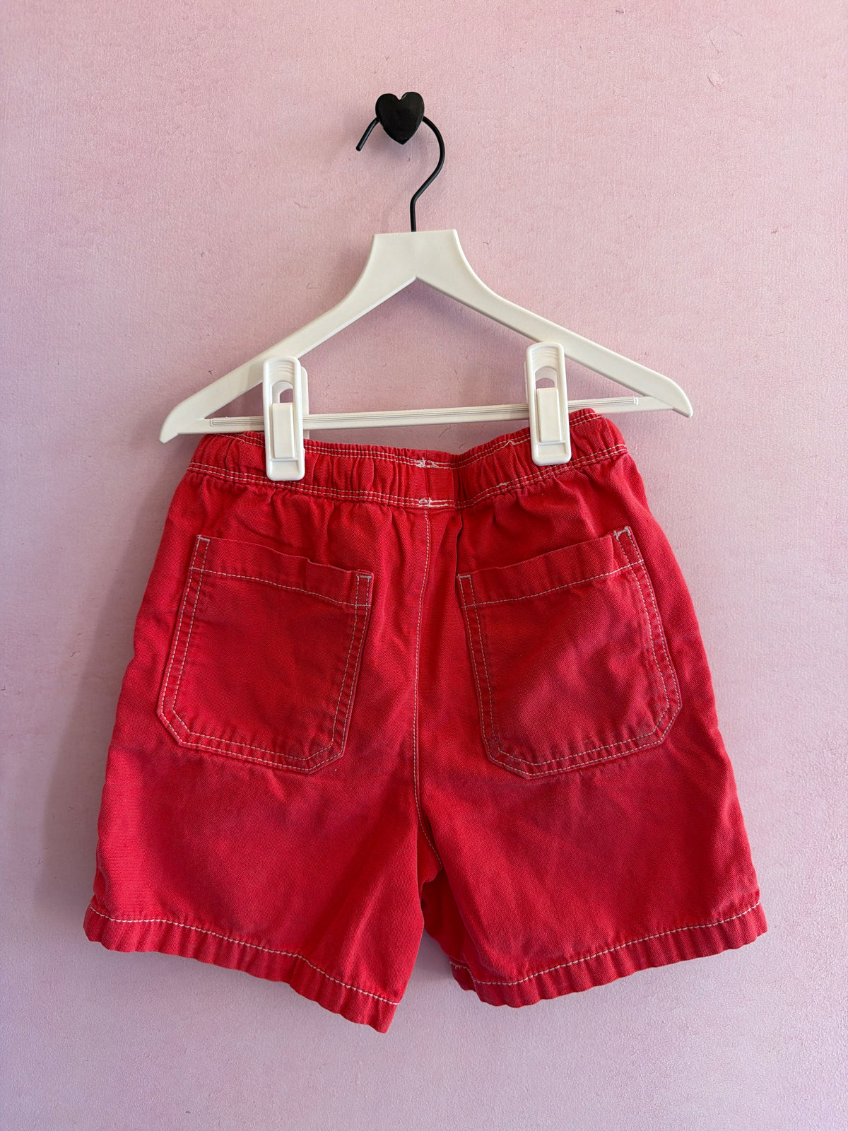 Mini Boden Red Shorts / 6-7